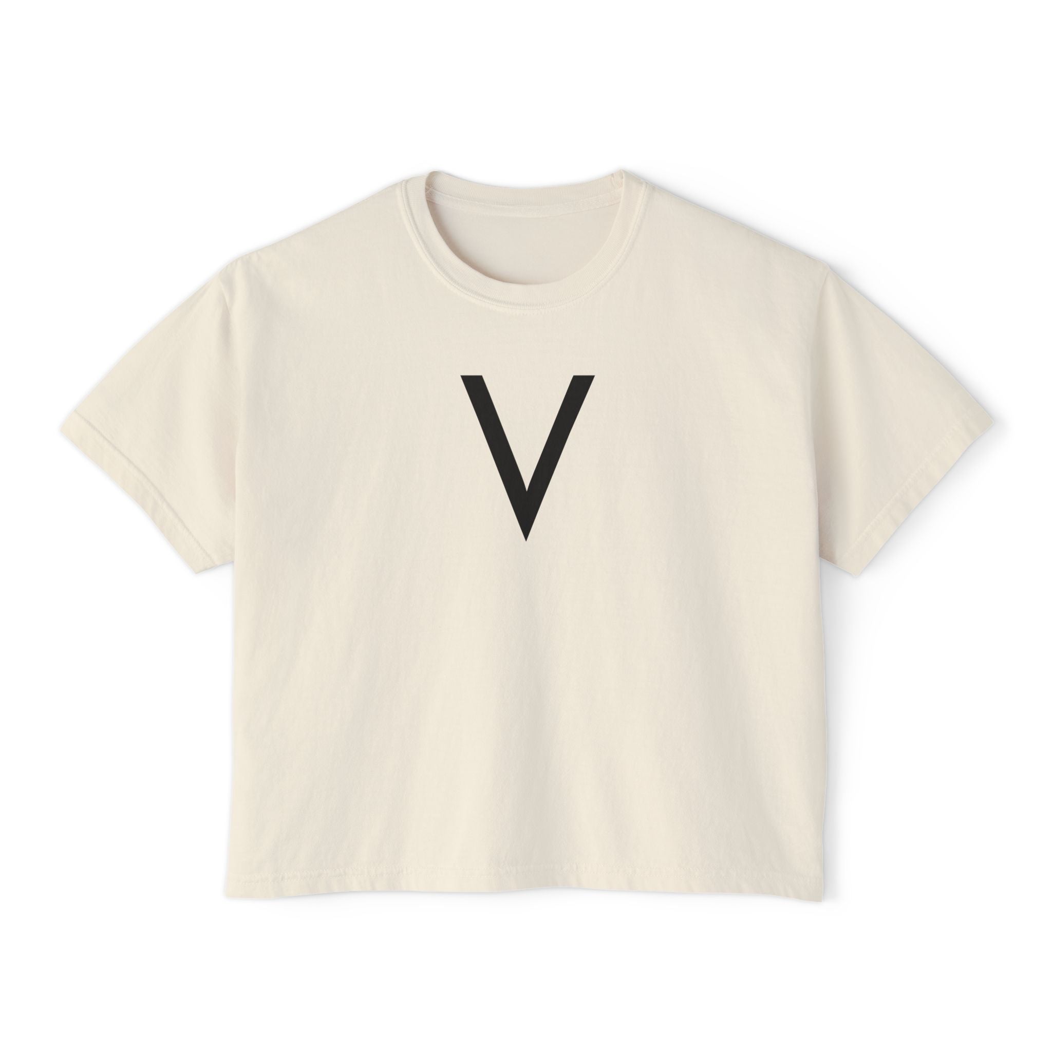 Velan Women's Minimalist Boxy Tee