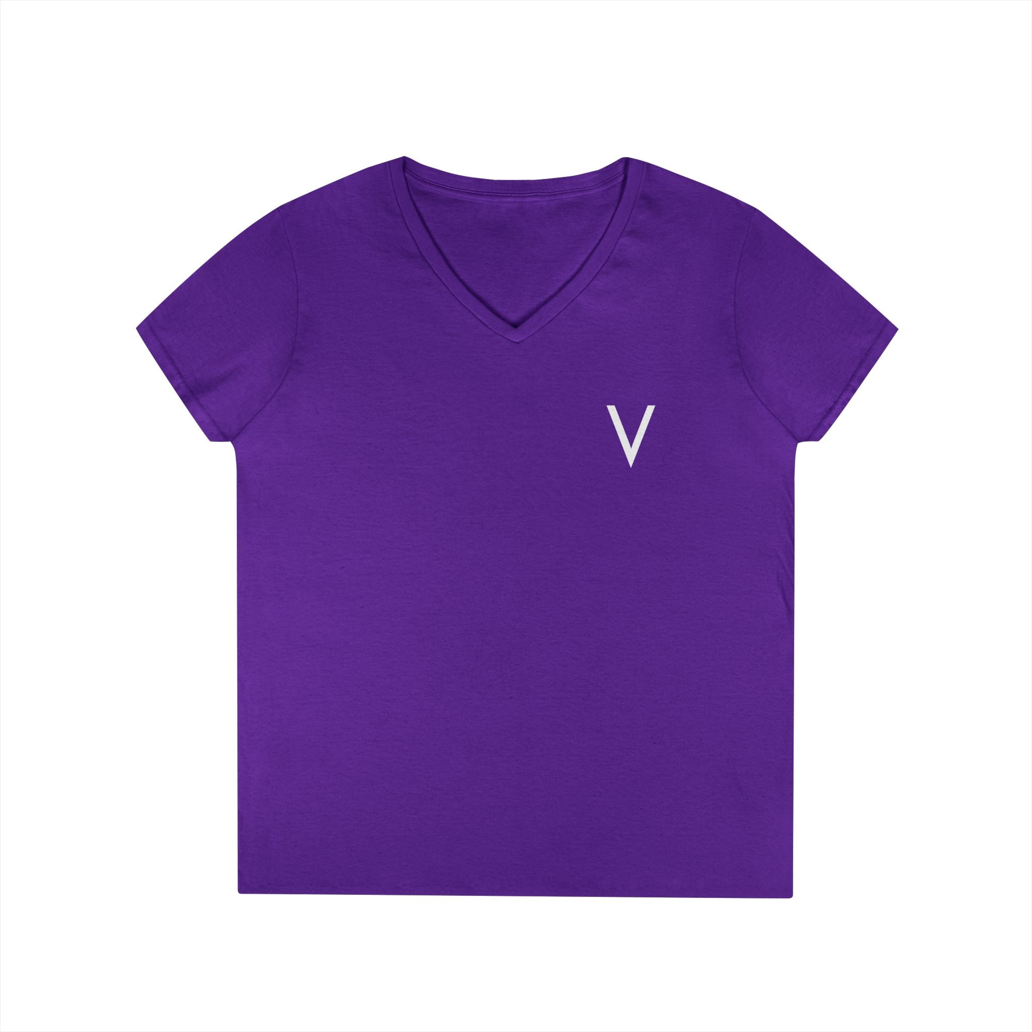 Velan Women's Minimalist V-Neck Tee