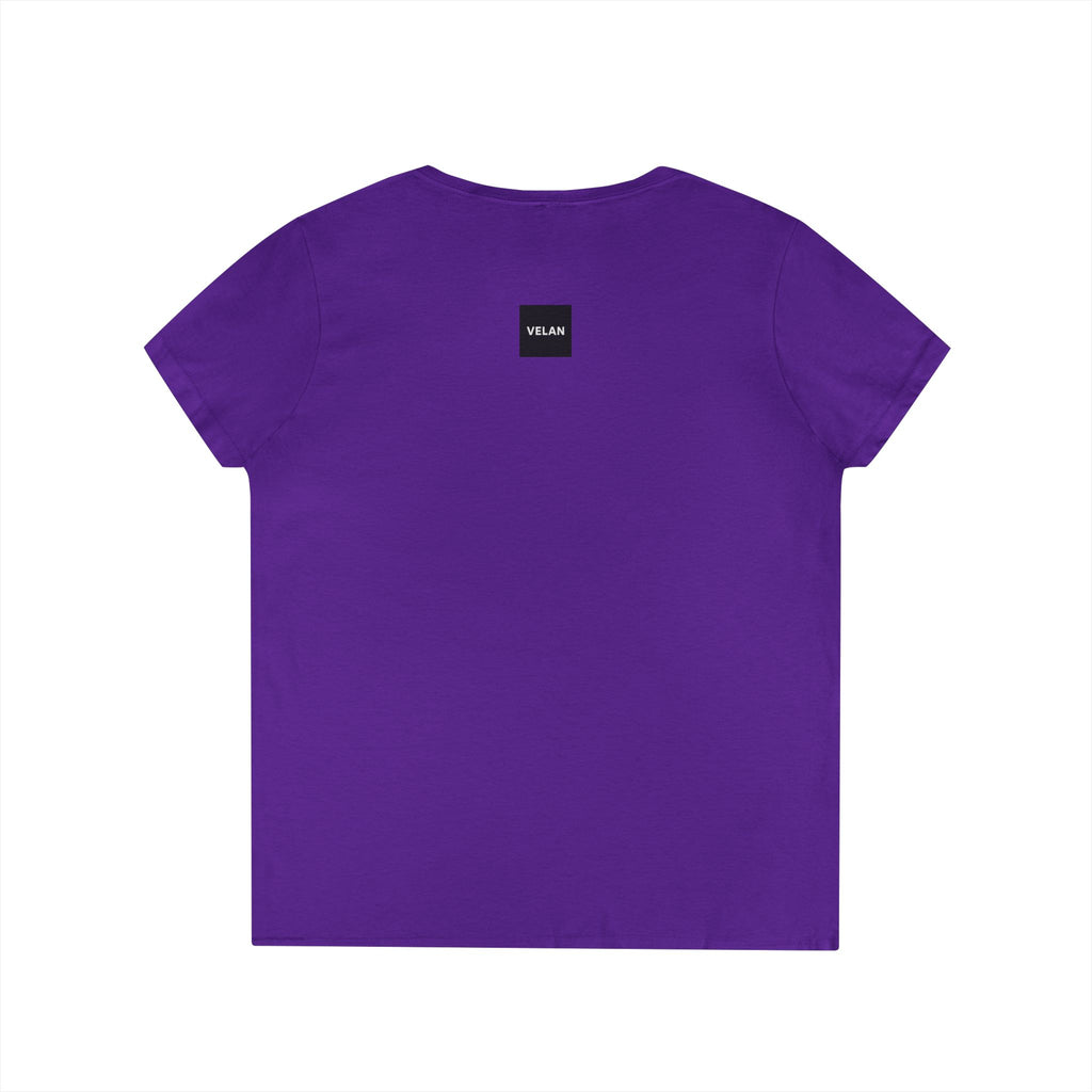 Velan Women's Minimalist V-Neck Tee