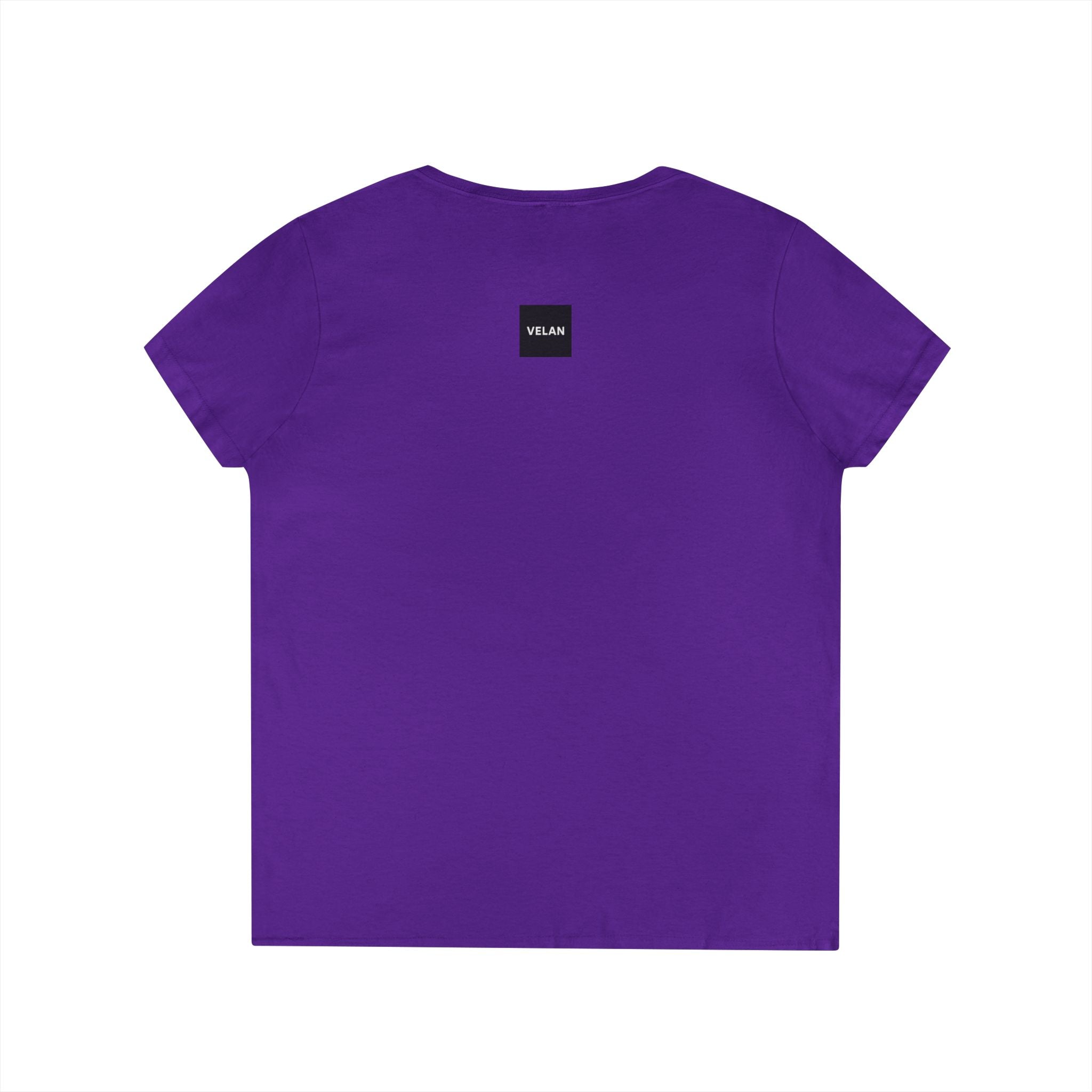 Velan Women's Minimalist V-Neck Tee