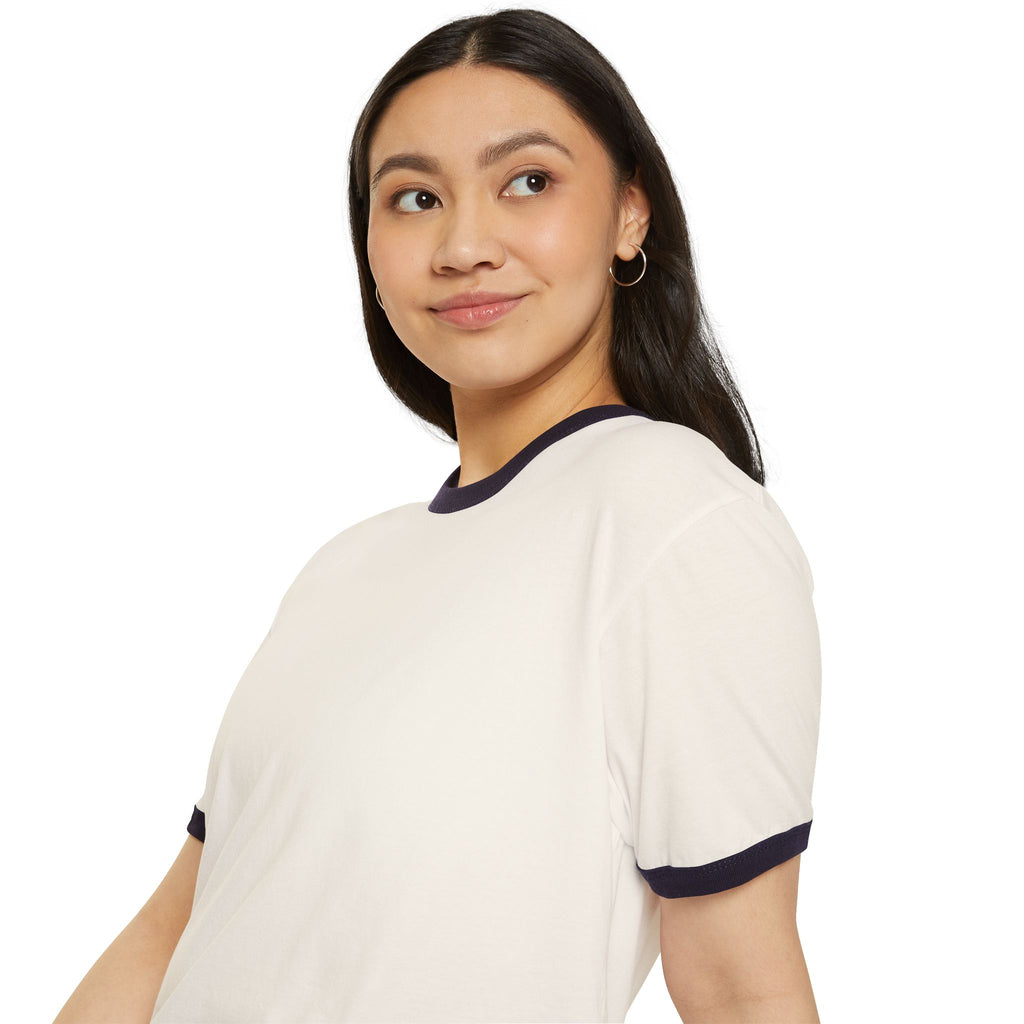 Velan Unisex Retro Ringer Tee