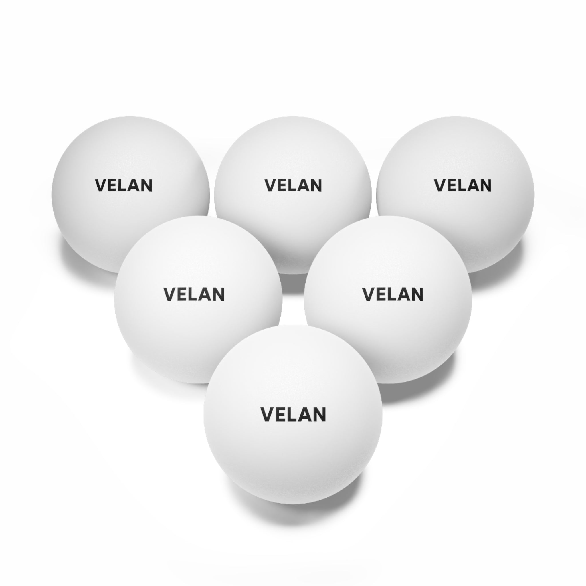 Velan Ping Pong Balls 6-Pack