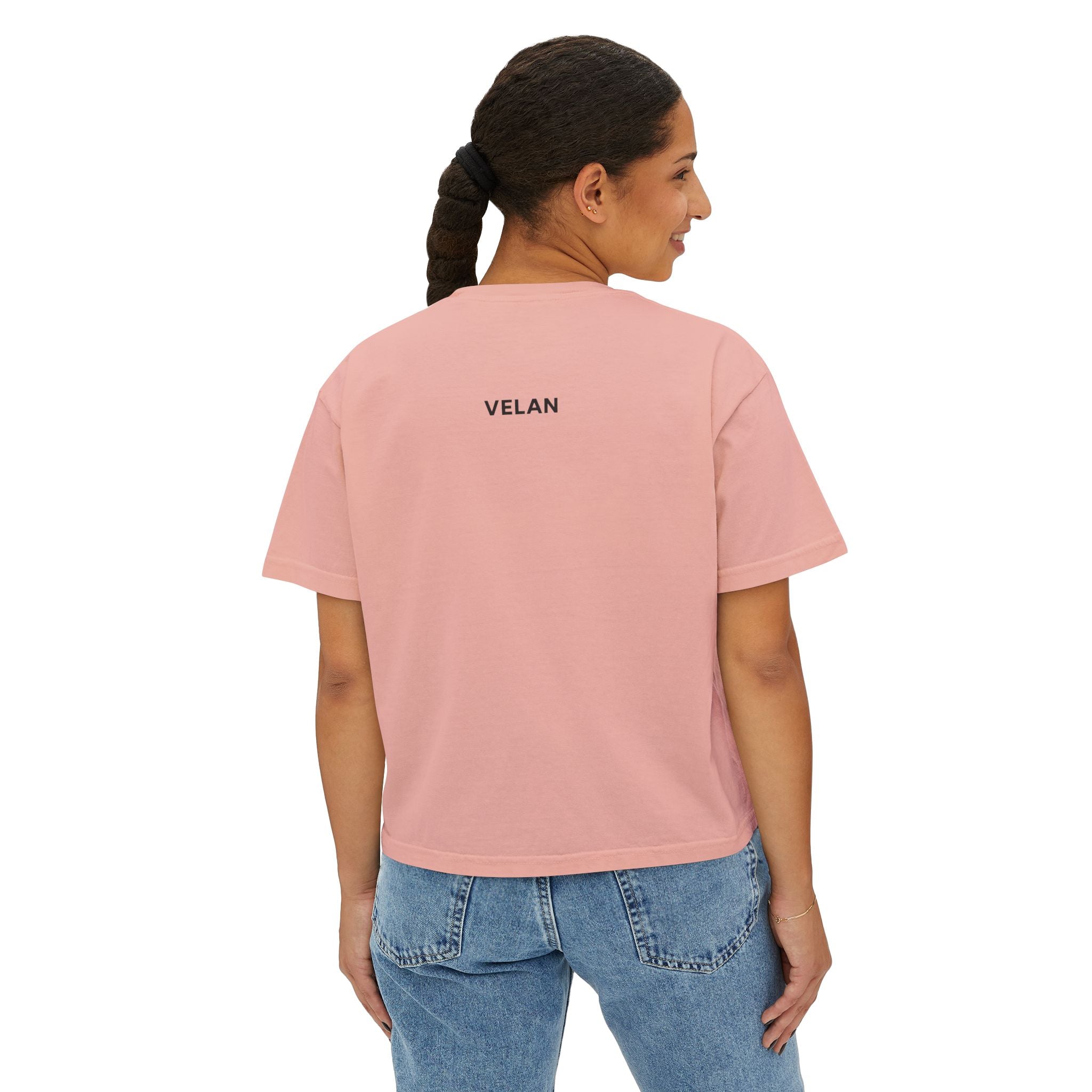 Velan Women's Minimalist Boxy Tee