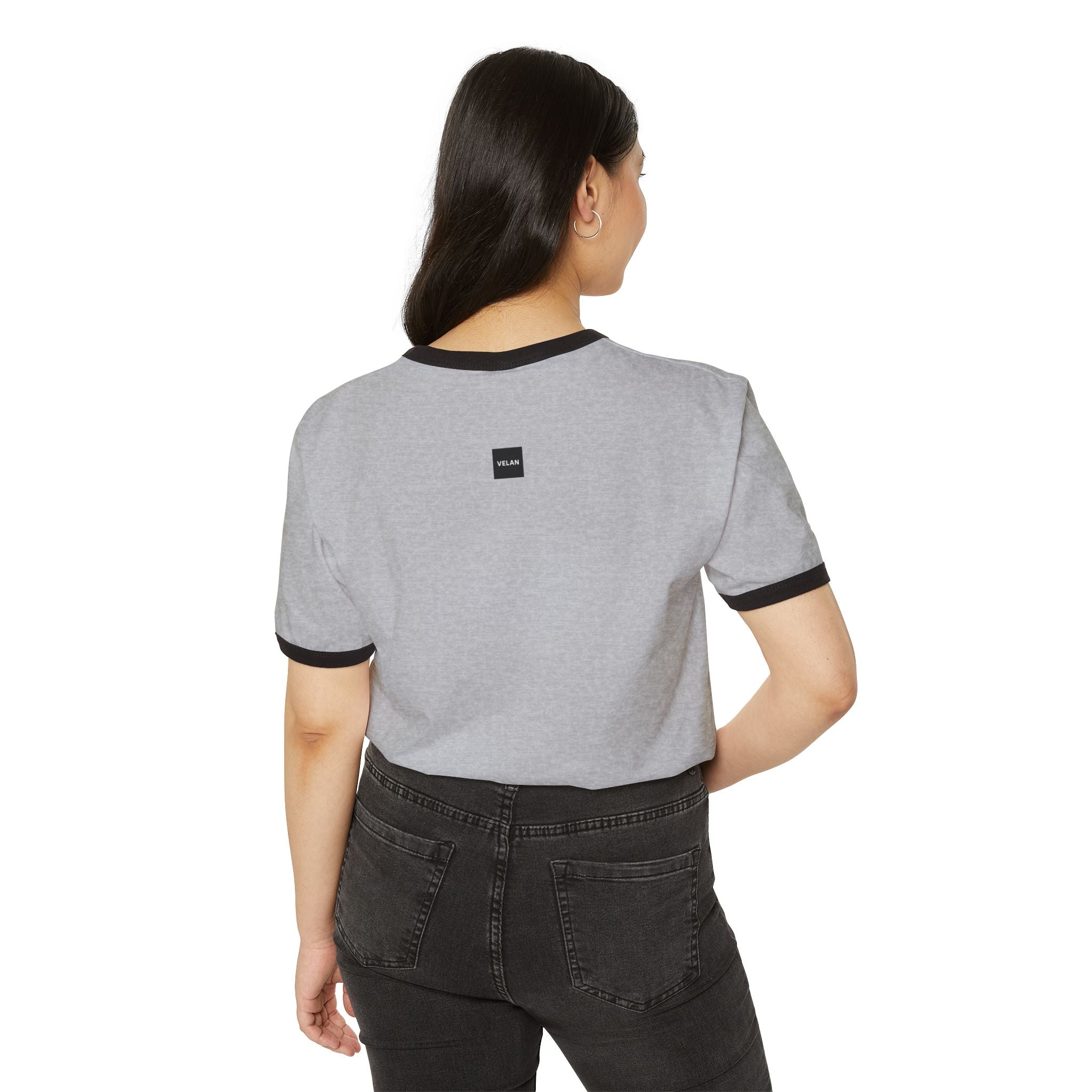 Velan Unisex Retro Ringer Tee