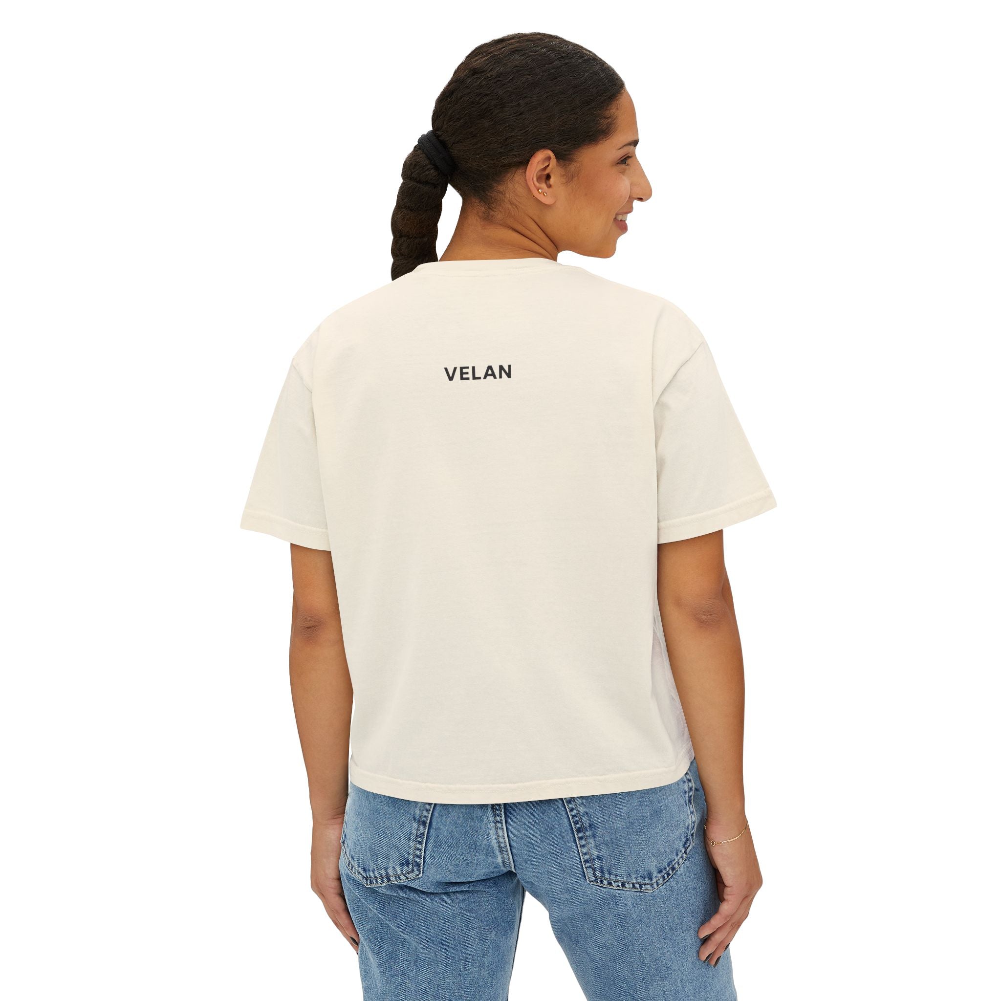 Velan Women's Minimalist Boxy Tee