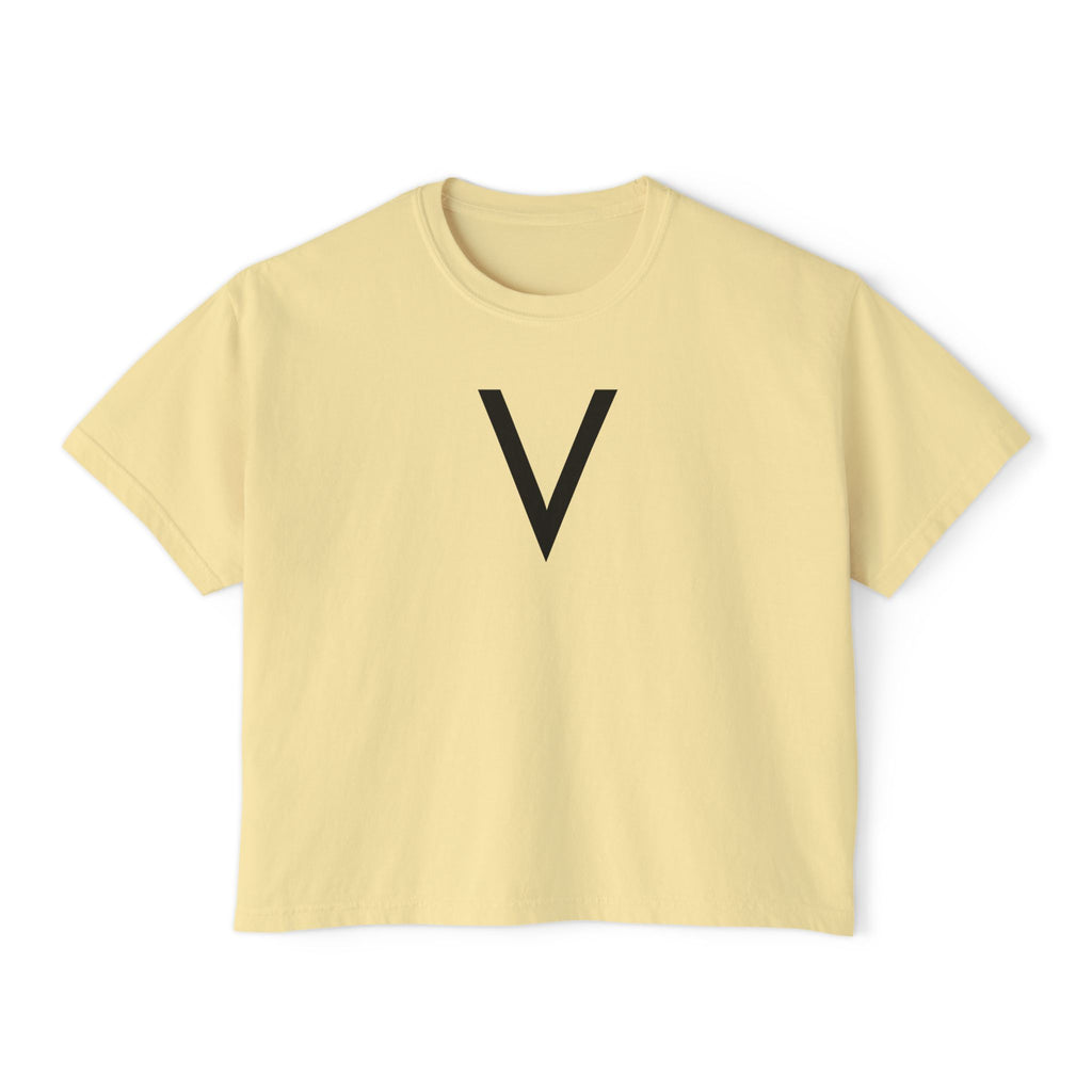 Velan Women's Minimalist Boxy Tee