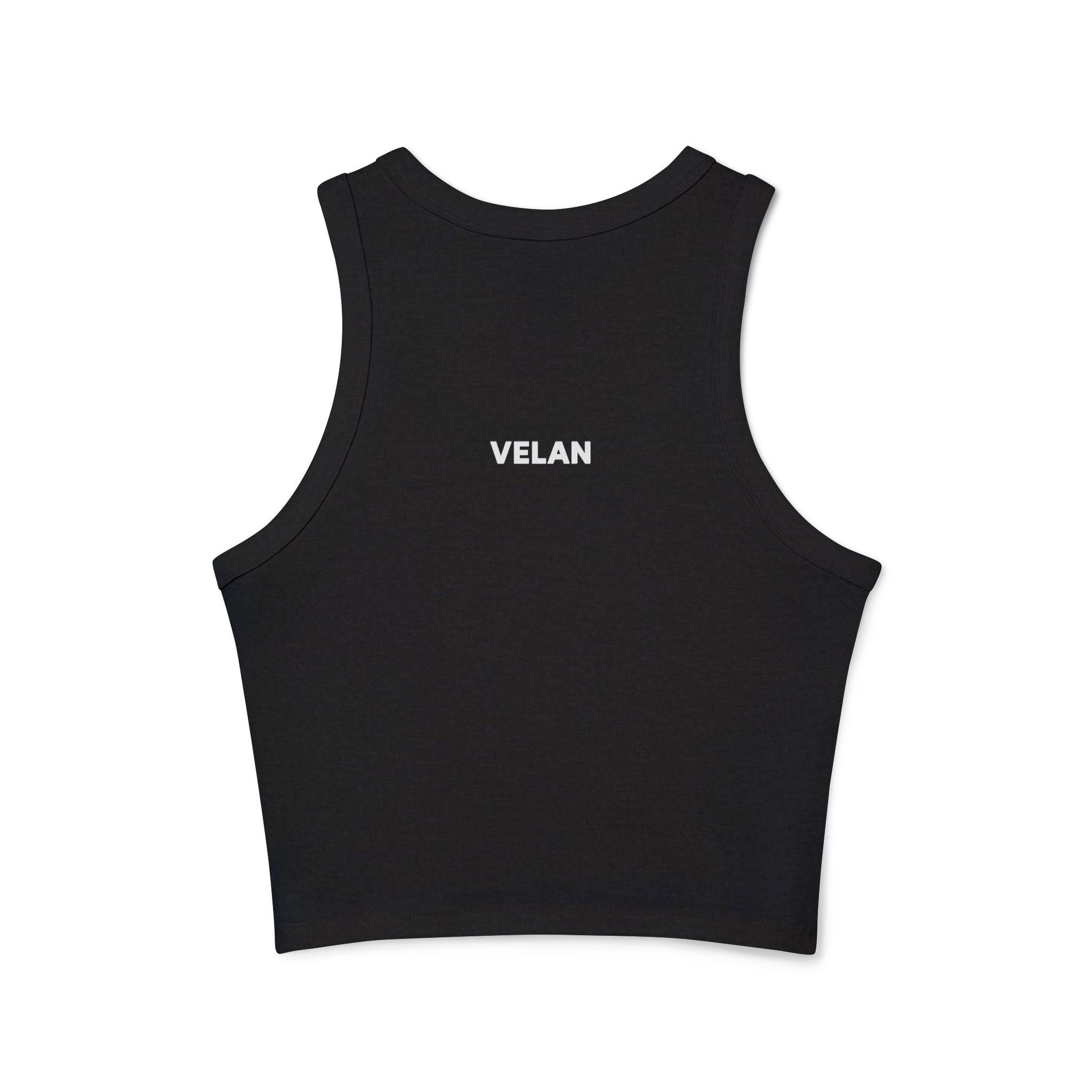 Velan Women's Hearts Tank Crop Top