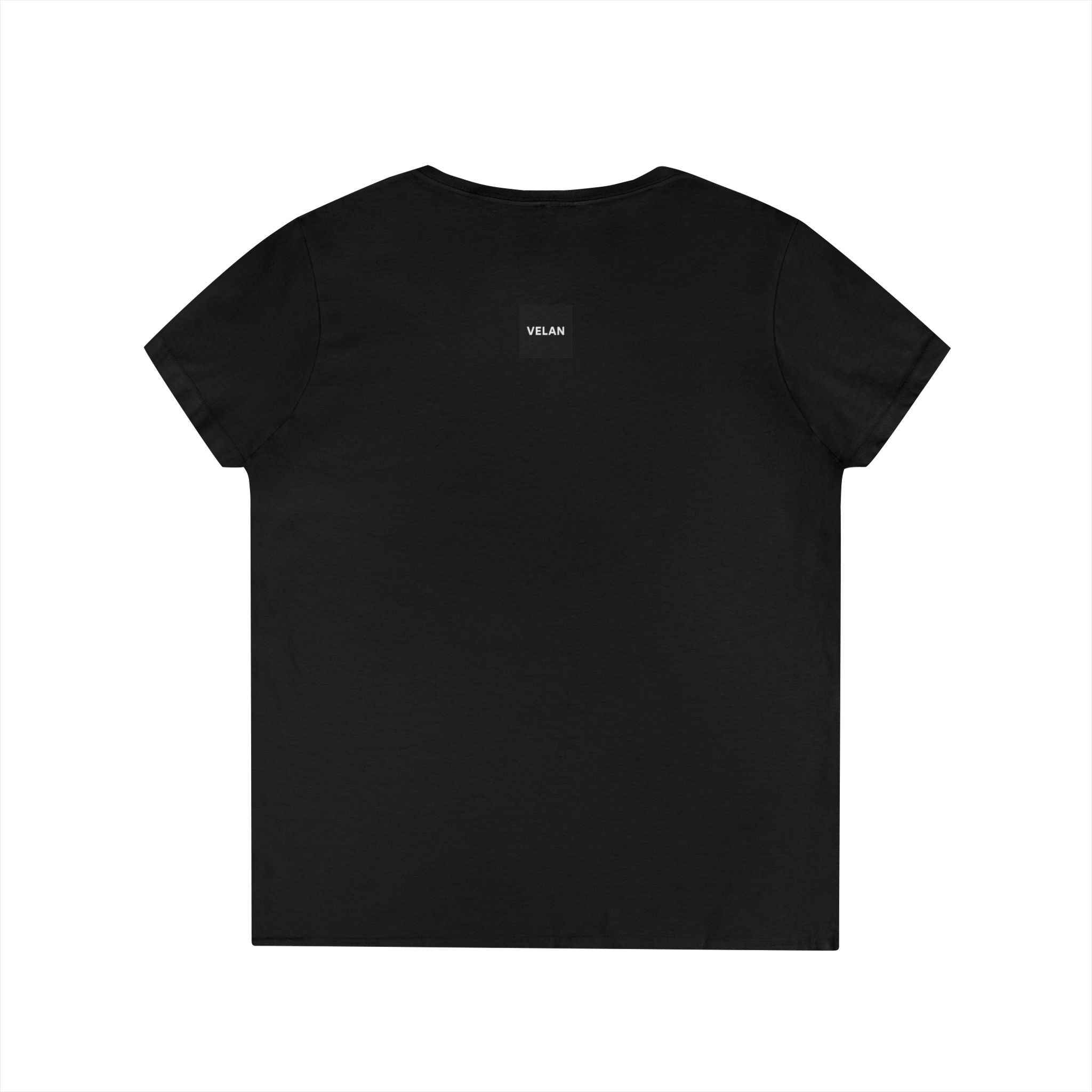 Velan Women's Minimalist V-Neck Tee