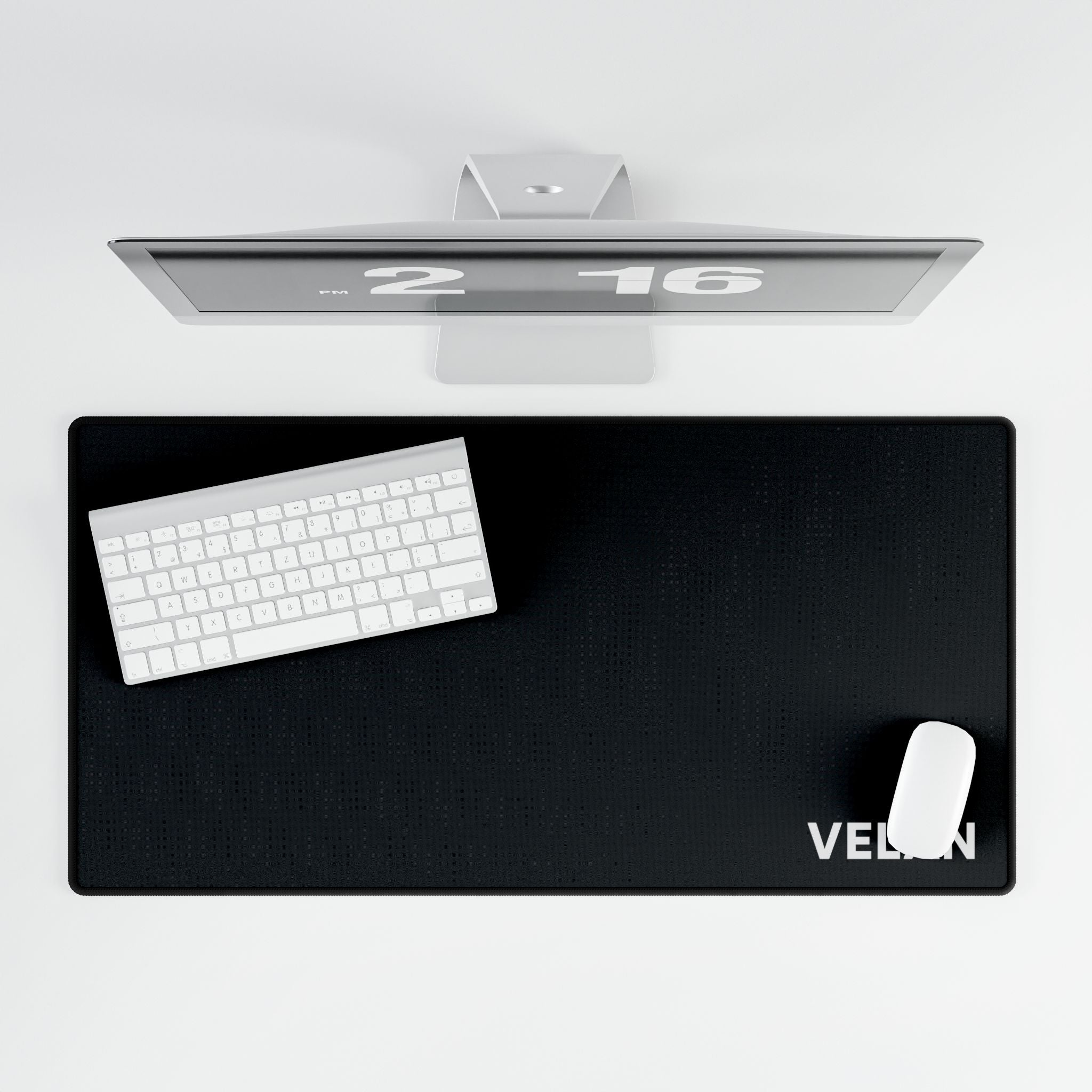 Velan Black Gaming & Office Desk Mat