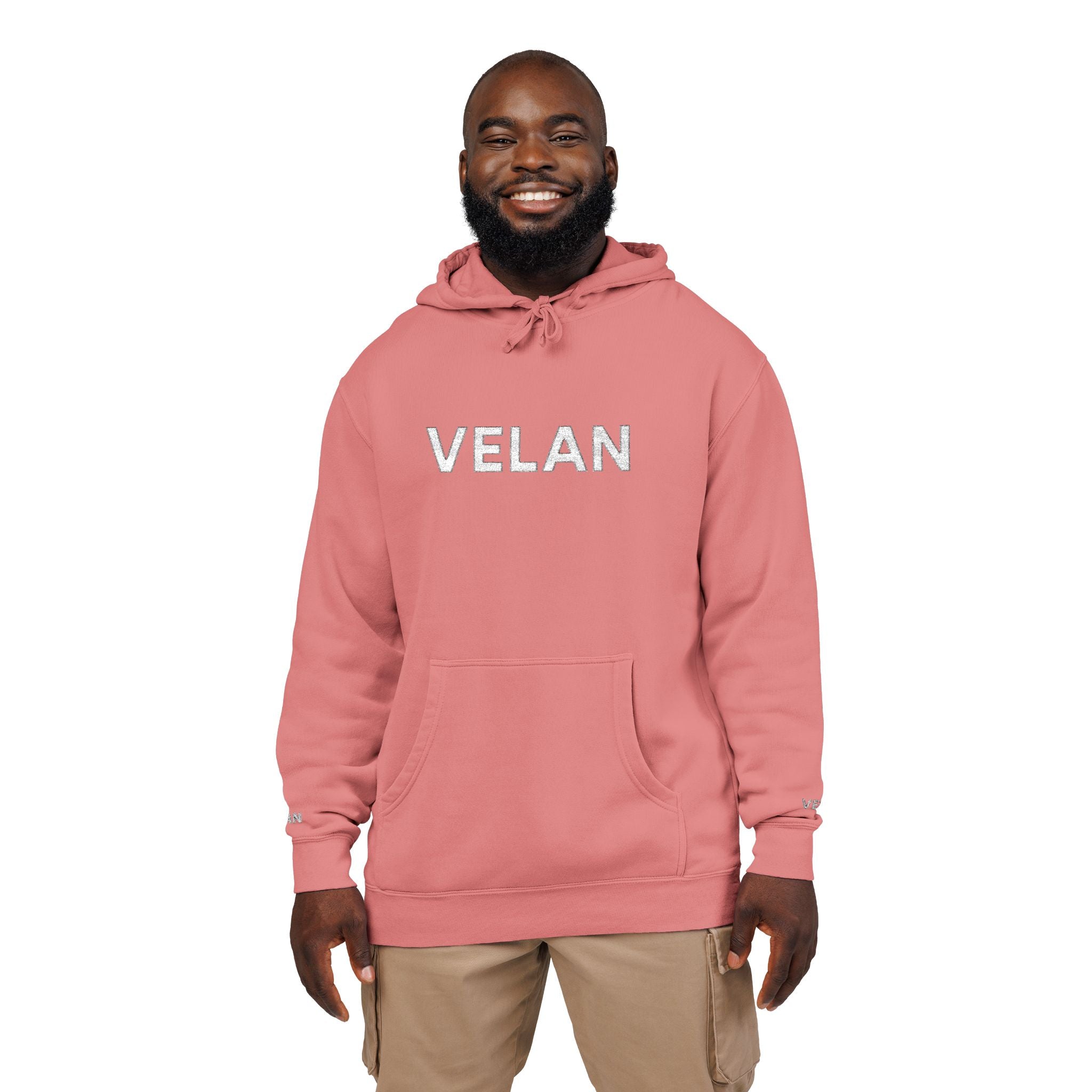 Velan Distressed Pigment-Dyed Hoodie