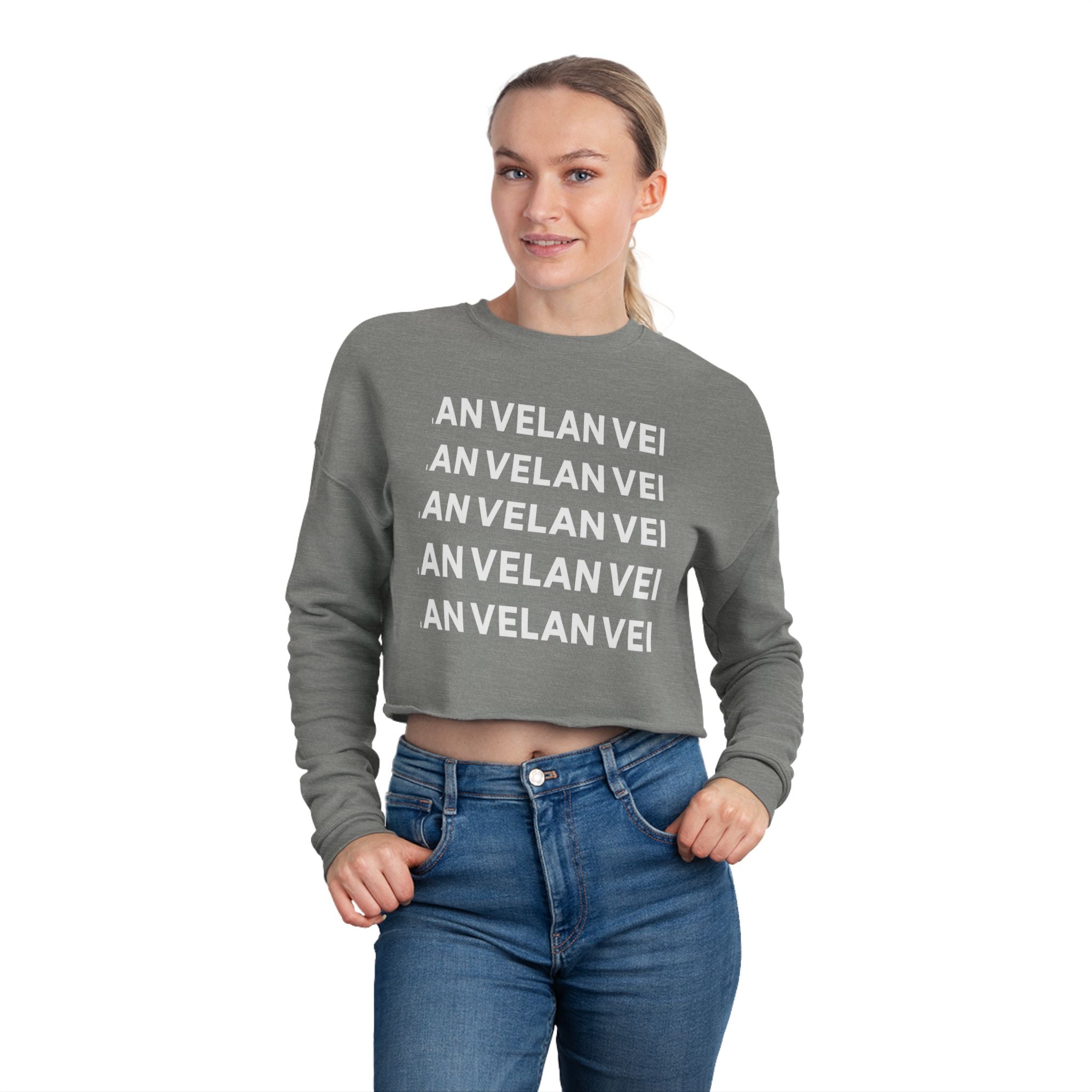 Velan Women's Cropped Sweatshirt