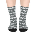 Velan Mid-Length Grey Relax Socks