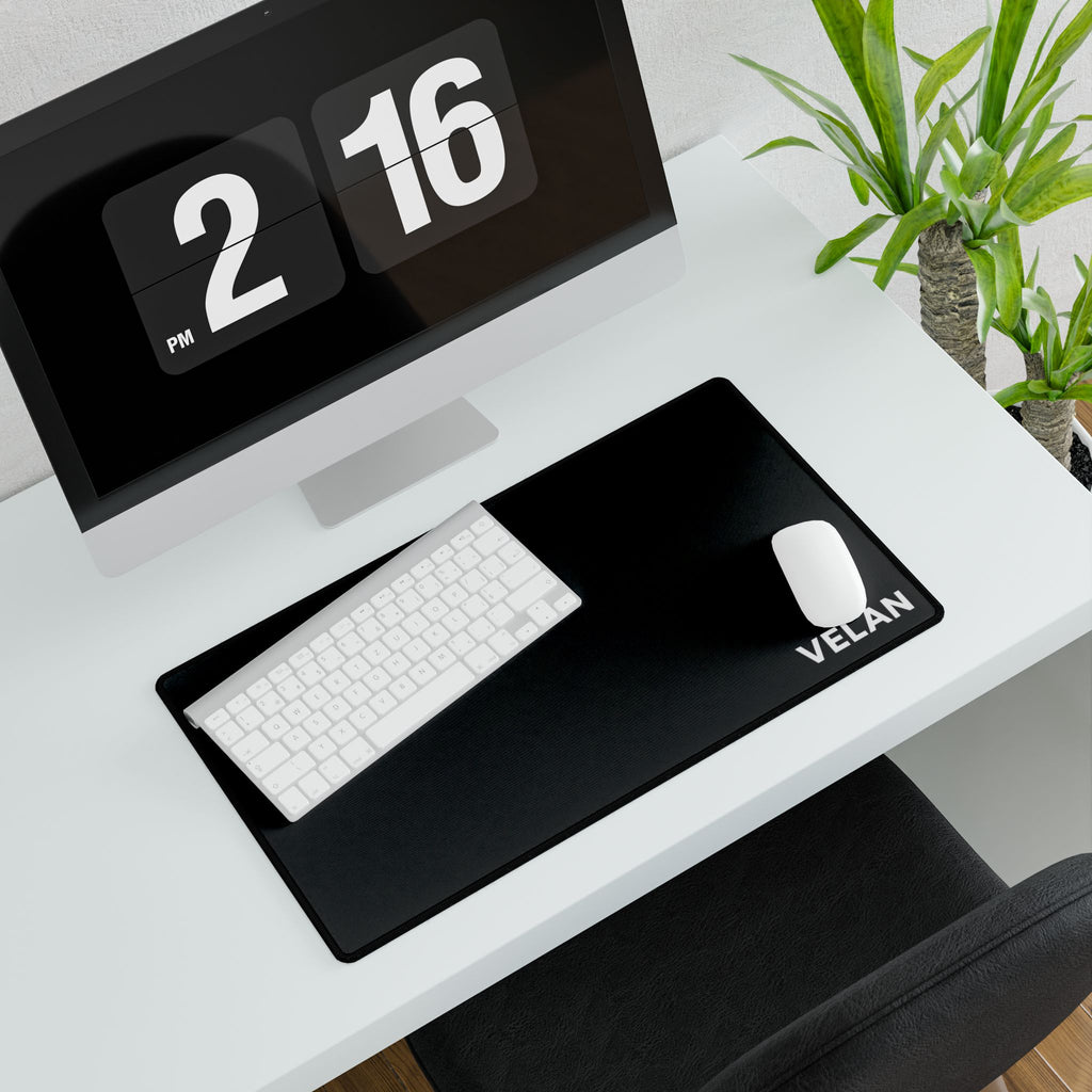 Velan Black Gaming & Office Desk Mat