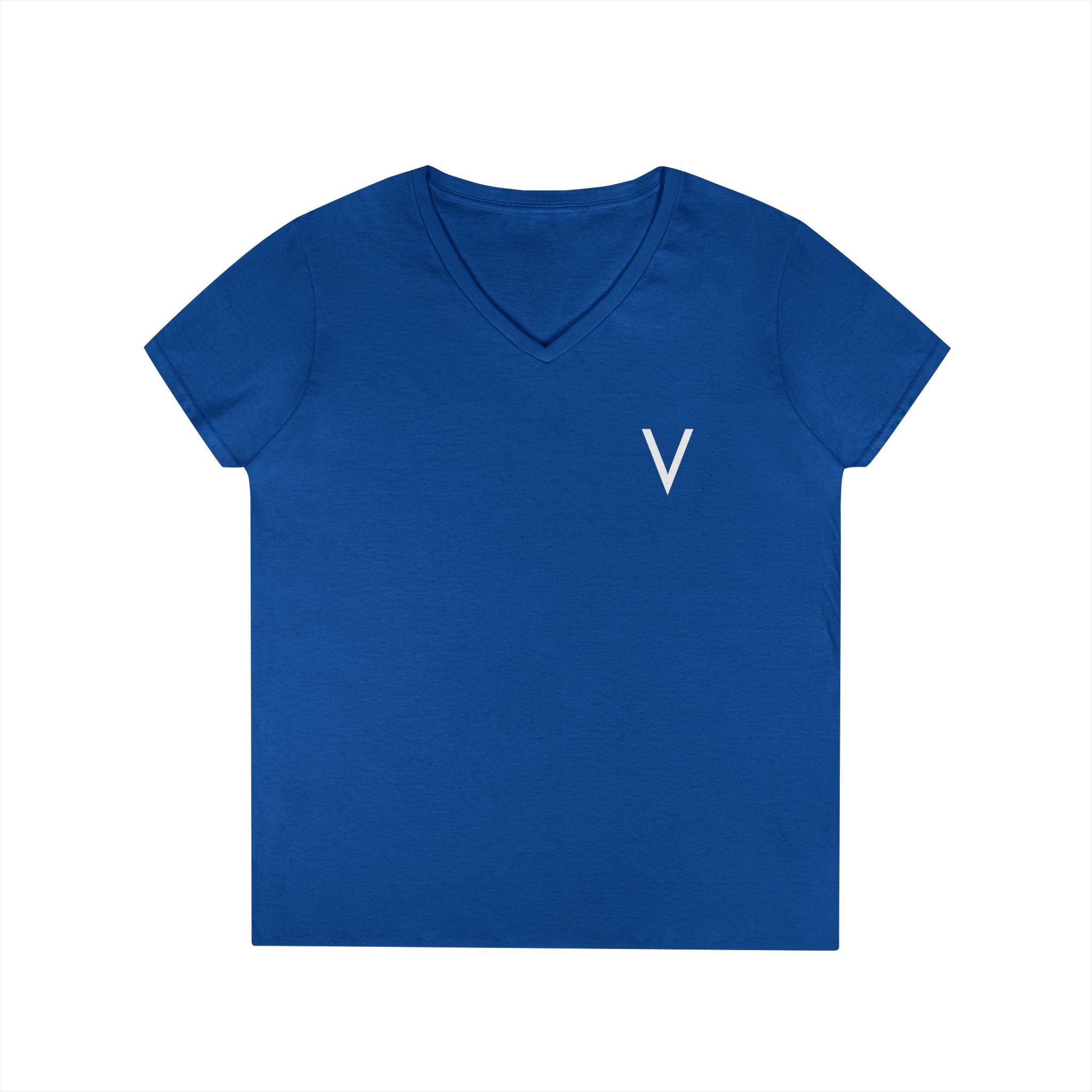 Velan Women's Minimalist V-Neck Tee