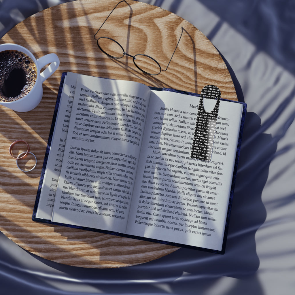 Velan Monogram Metal Bookmark