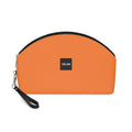 Velan Orange Wristlet Makeup Bag