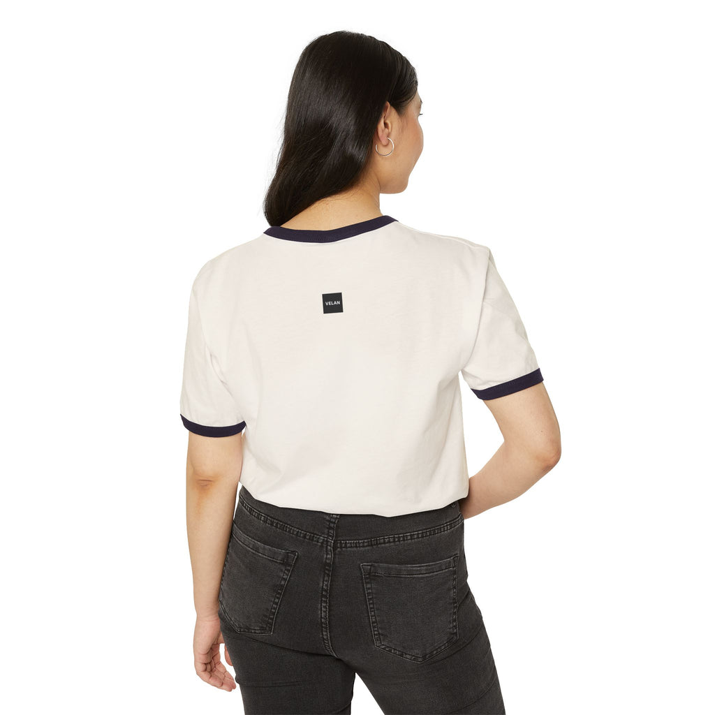 Velan Unisex Retro Ringer Tee