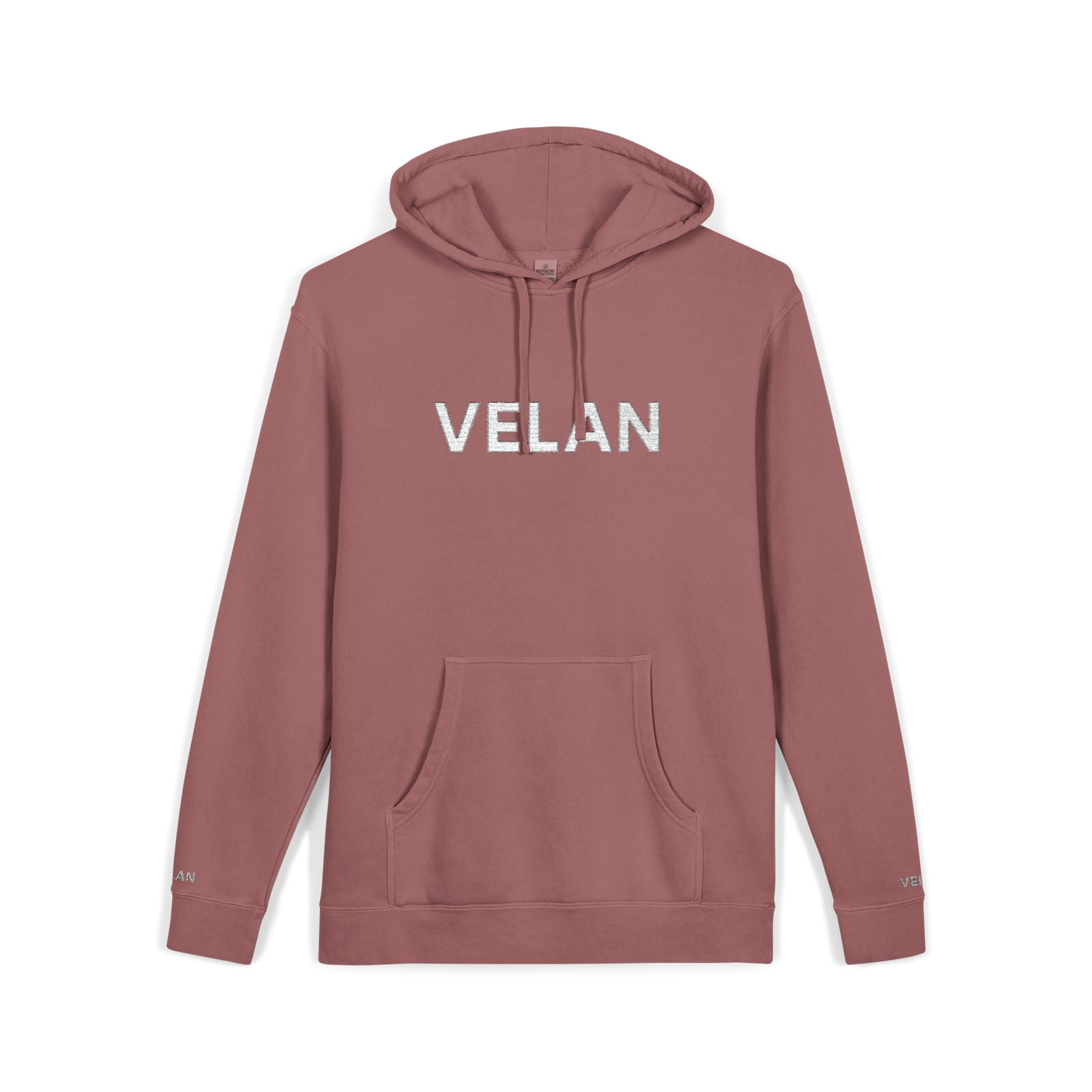 Velan Distressed Pigment-Dyed Hoodie