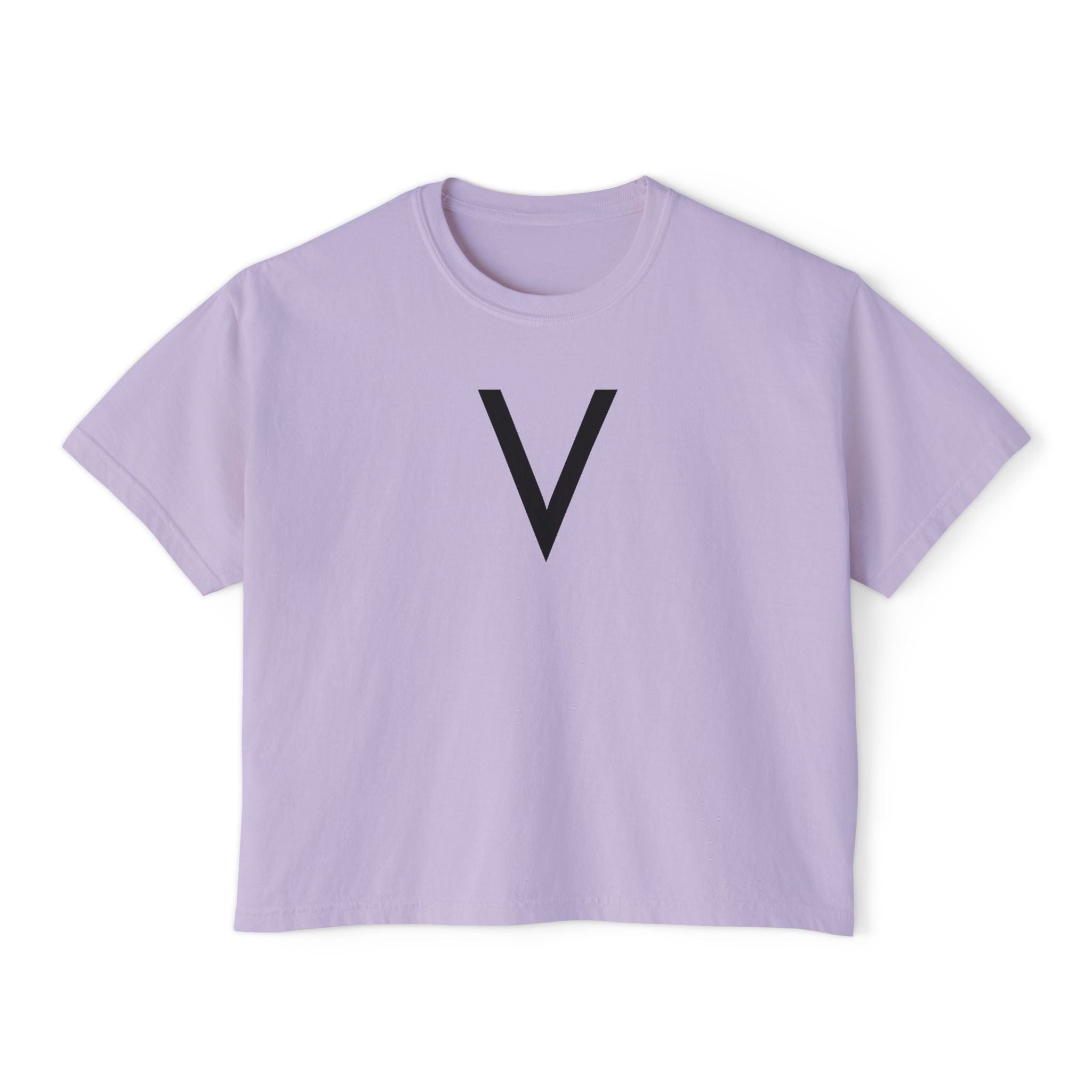 Velan Women's Minimalist Boxy Tee