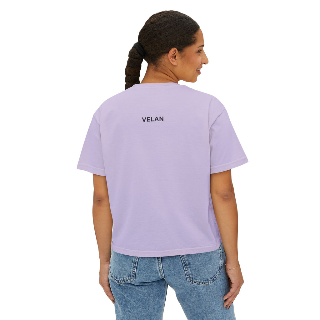Velan Women's Minimalist Boxy Tee