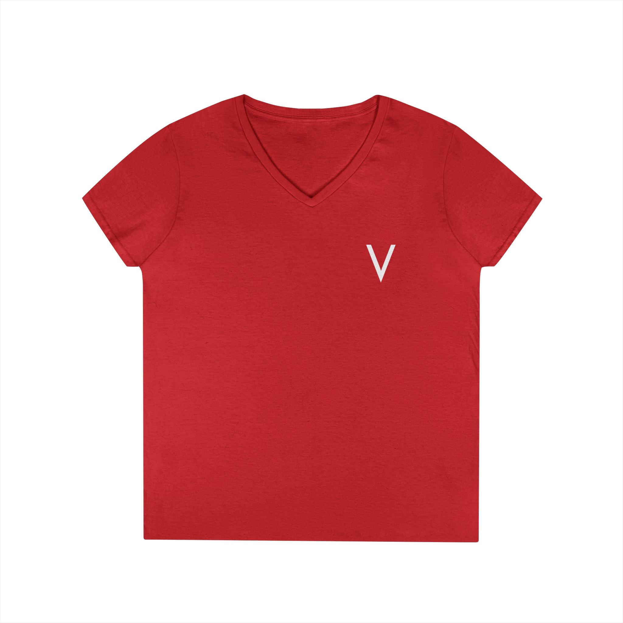 Velan Women's Minimalist V-Neck Tee