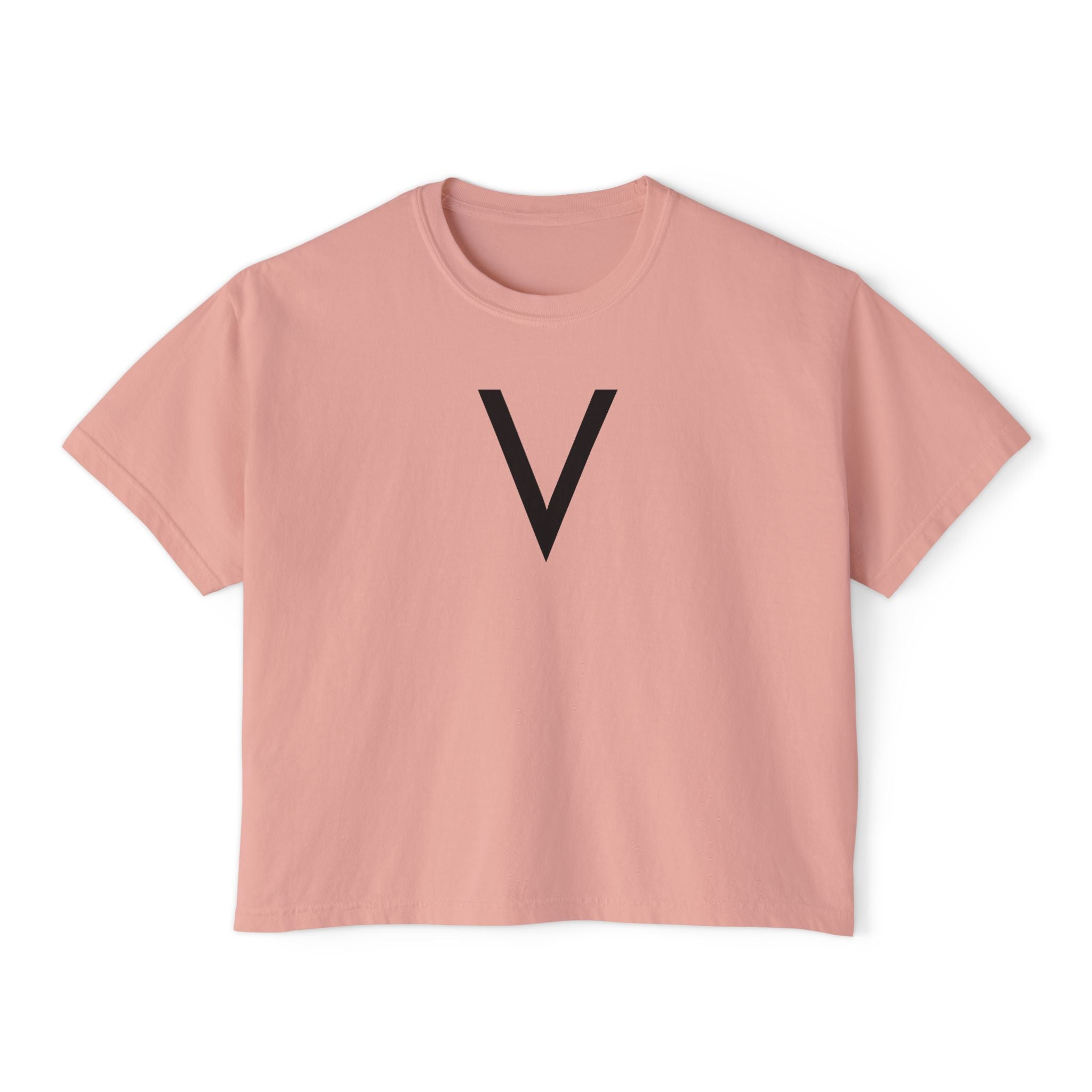 Velan Women's Minimalist Boxy Tee