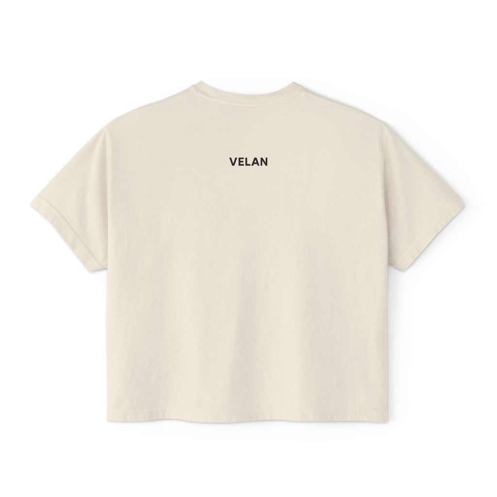 Velan Women's Minimalist Boxy Tee