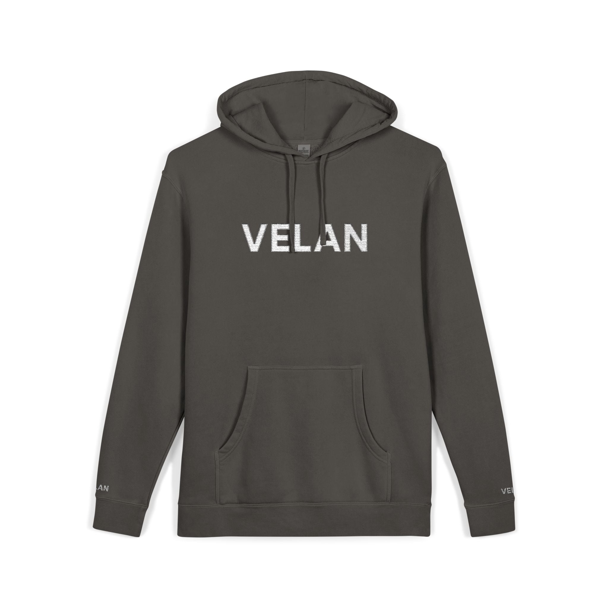 Velan Distressed Pigment-Dyed Hoodie