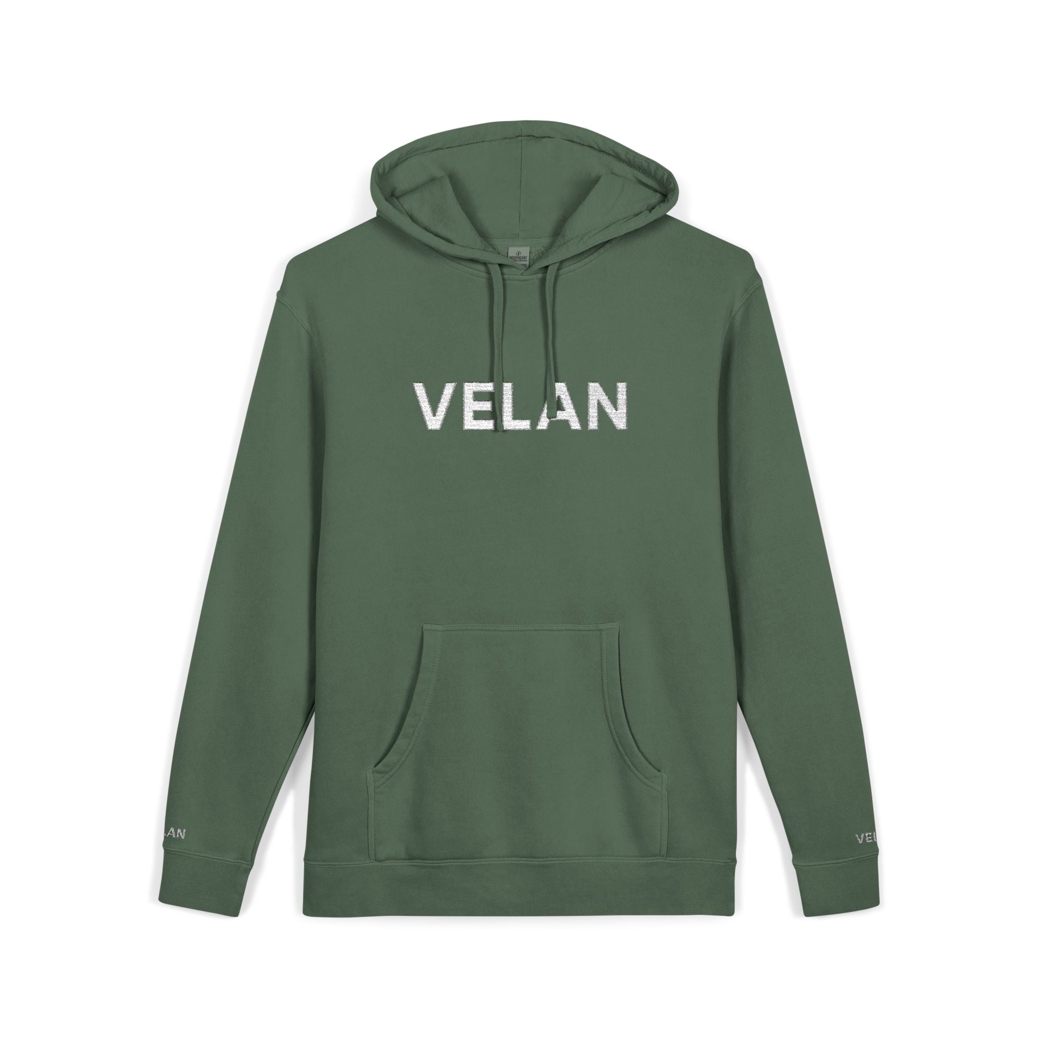 Velan Distressed Pigment-Dyed Hoodie