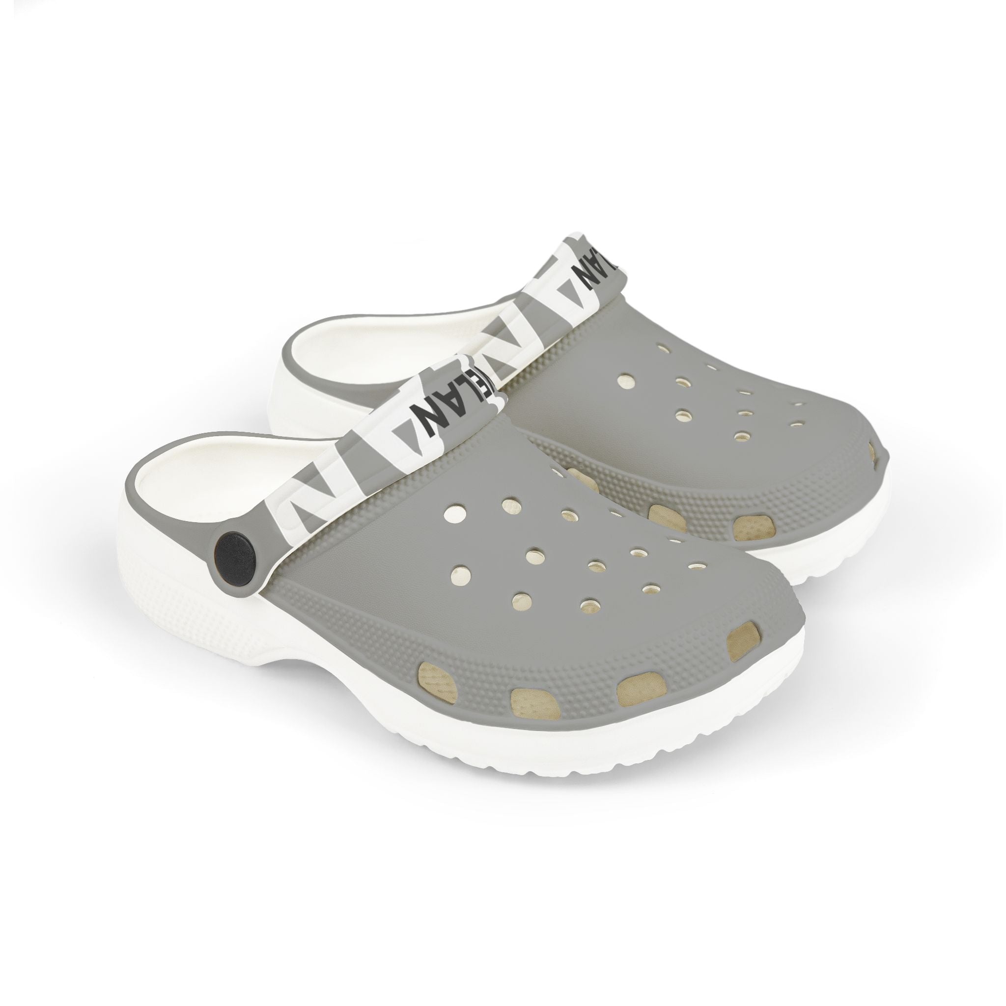 Velan Youth Grey Foam Clogs