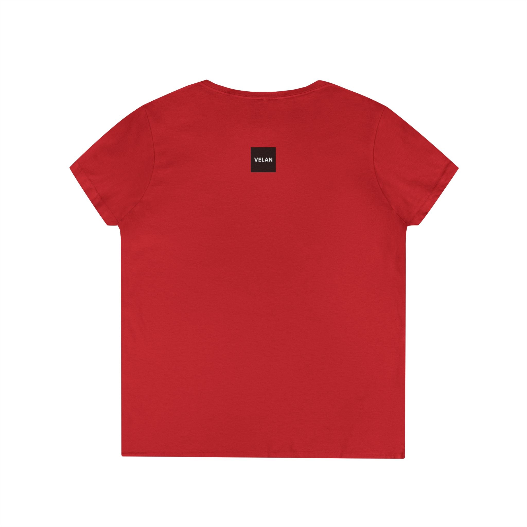 Velan Women's Minimalist V-Neck Tee