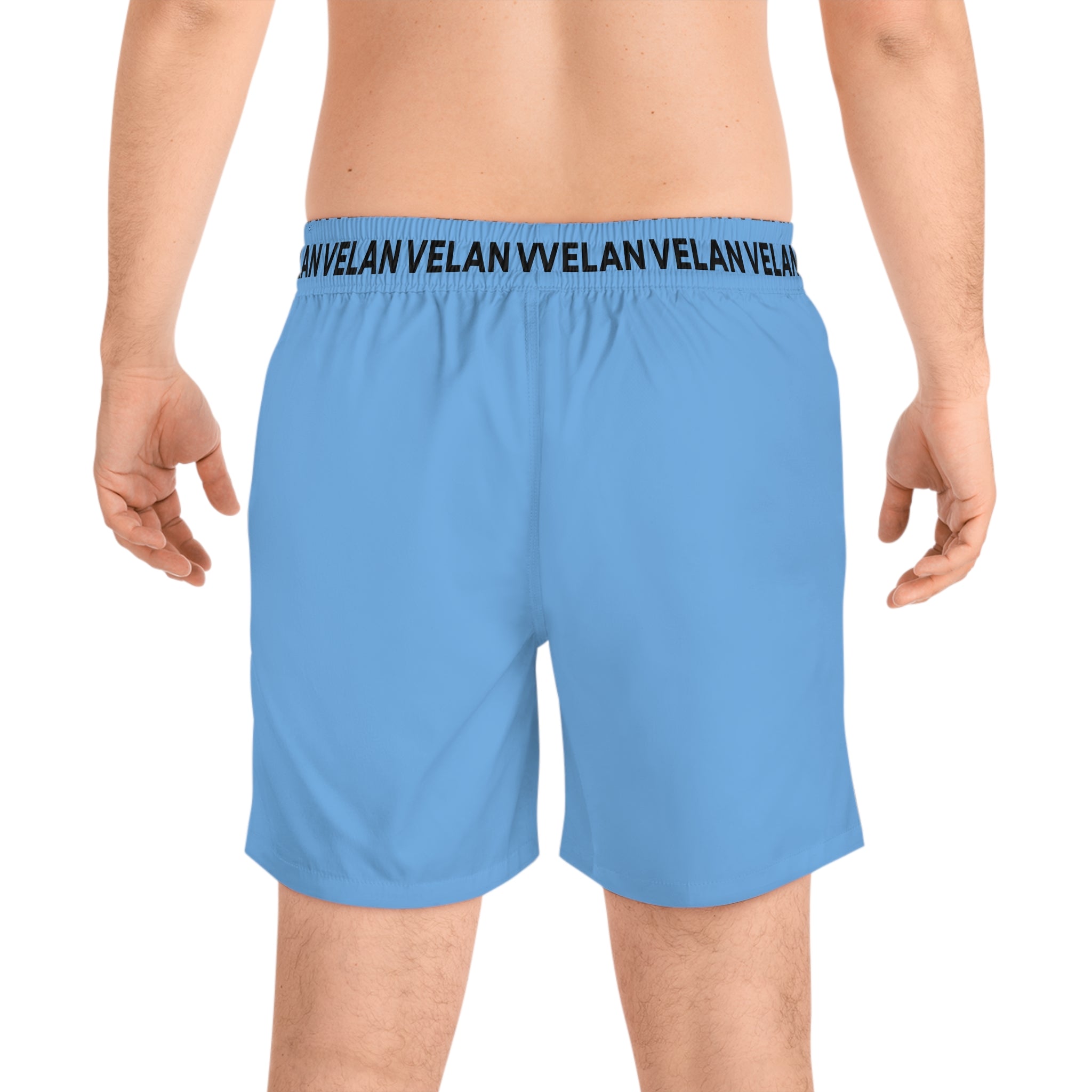 Velan Men's Blue Beach Trunks