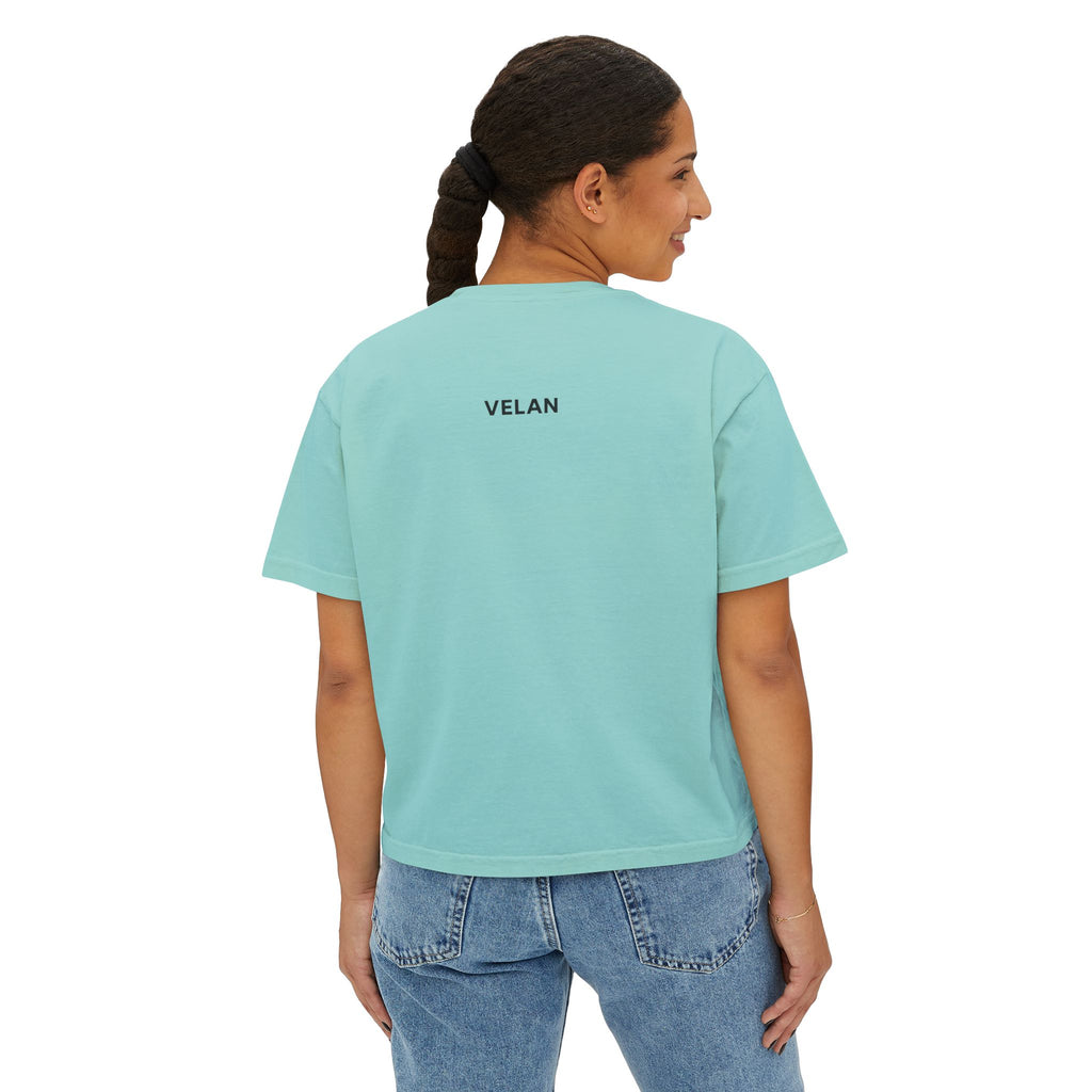 Velan Women's Minimalist Boxy Tee