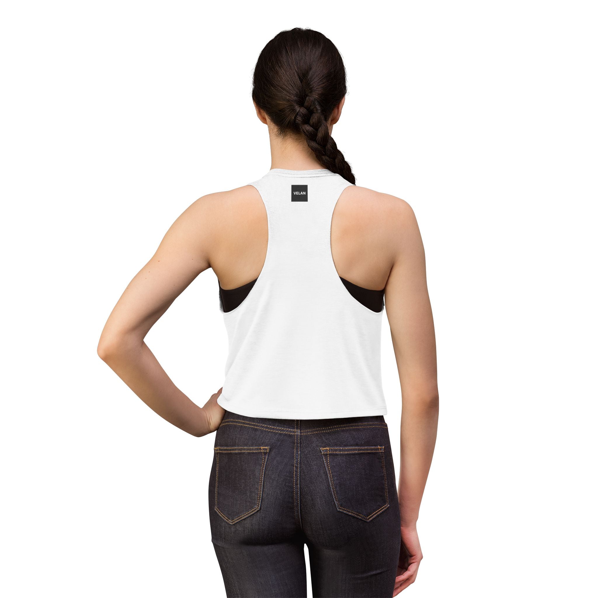 Velan Women's Minimalist Crop Top Tank