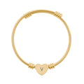 Velan Heart Cuff Bracelet