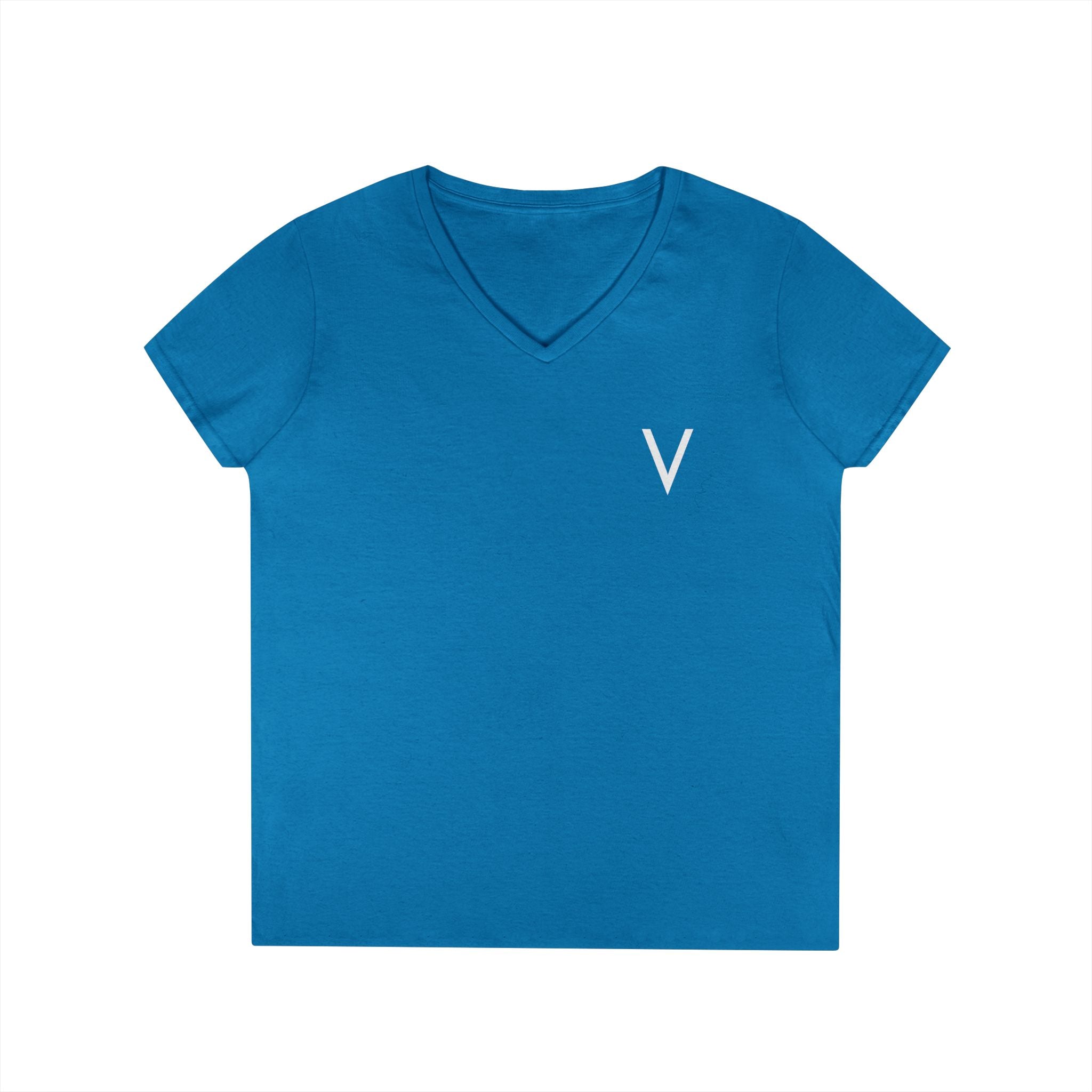 Velan Women's Minimalist V-Neck Tee