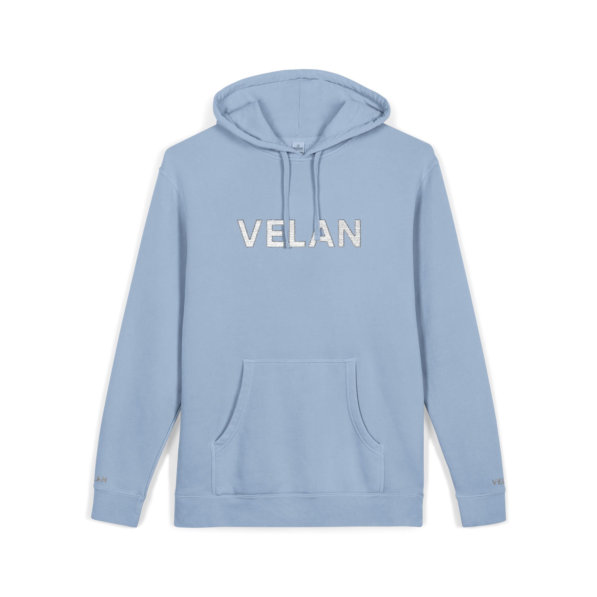 Velan Distressed Pigment-Dyed Hoodie