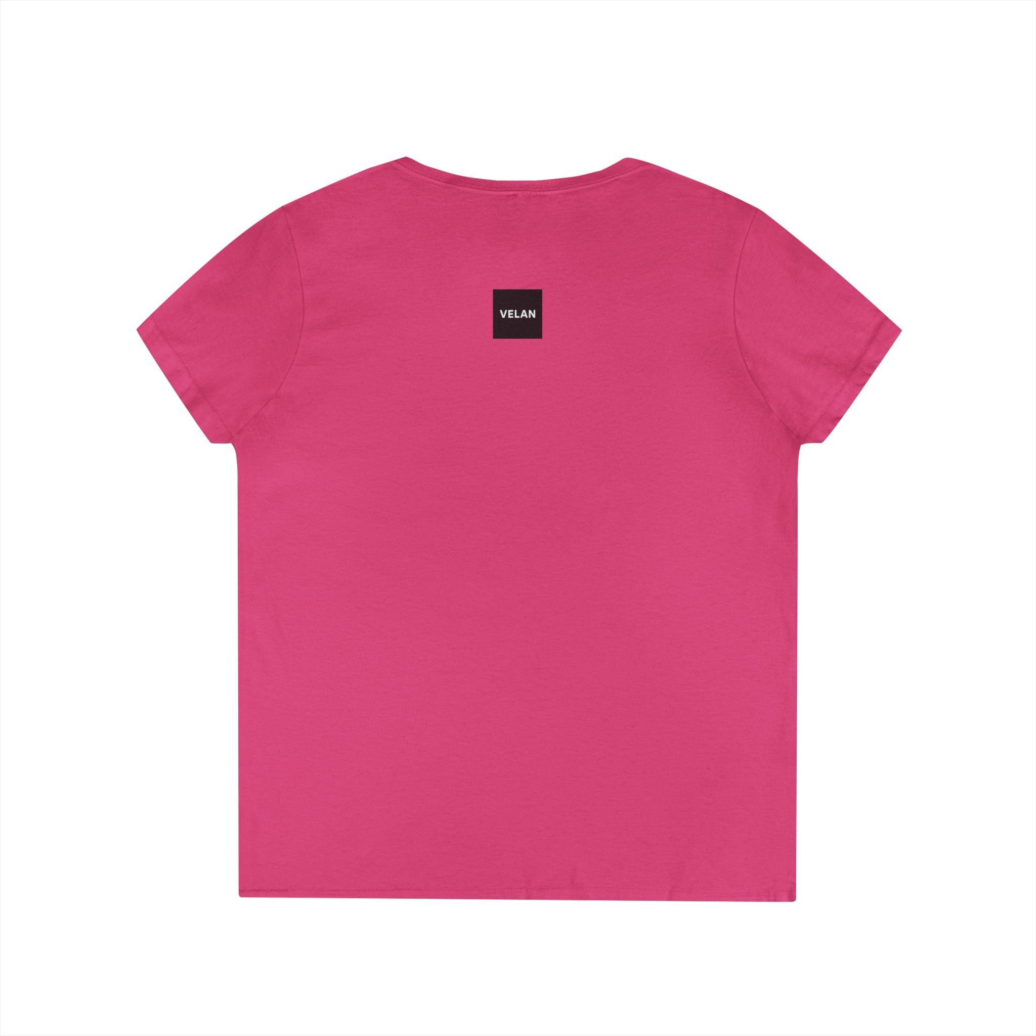 Velan Women's Minimalist V-Neck Tee