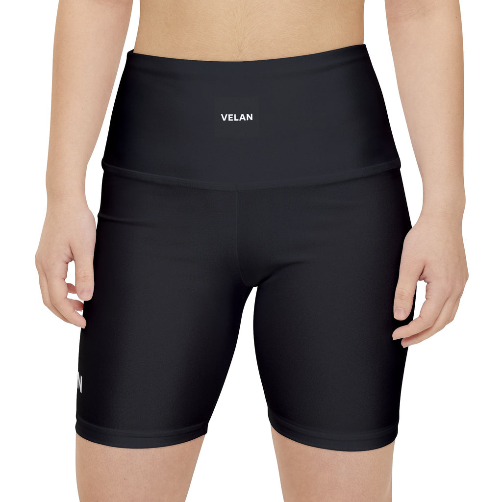 Velan Women's  High-Waist Workout Shorts