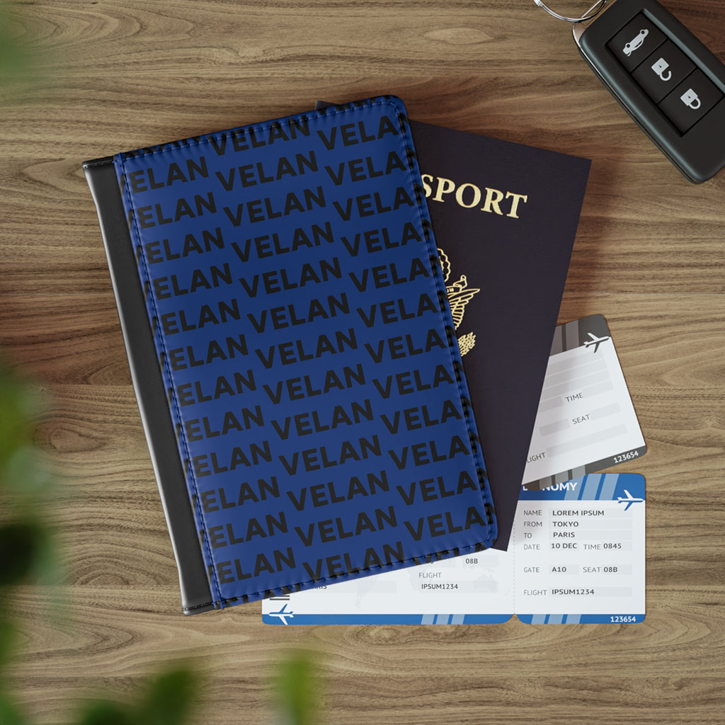 Velan Navy Passport Cover