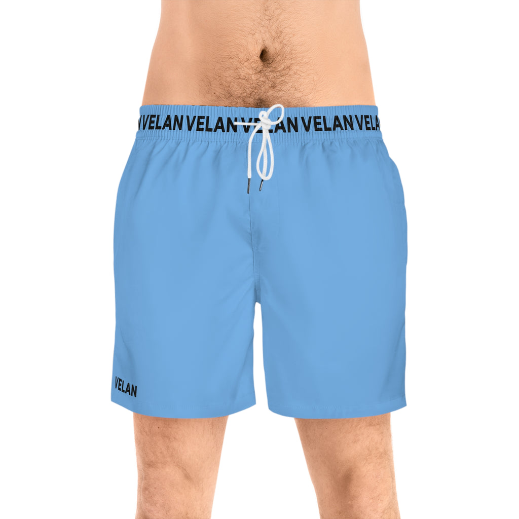 Velan Men's Blue Beach Trunks