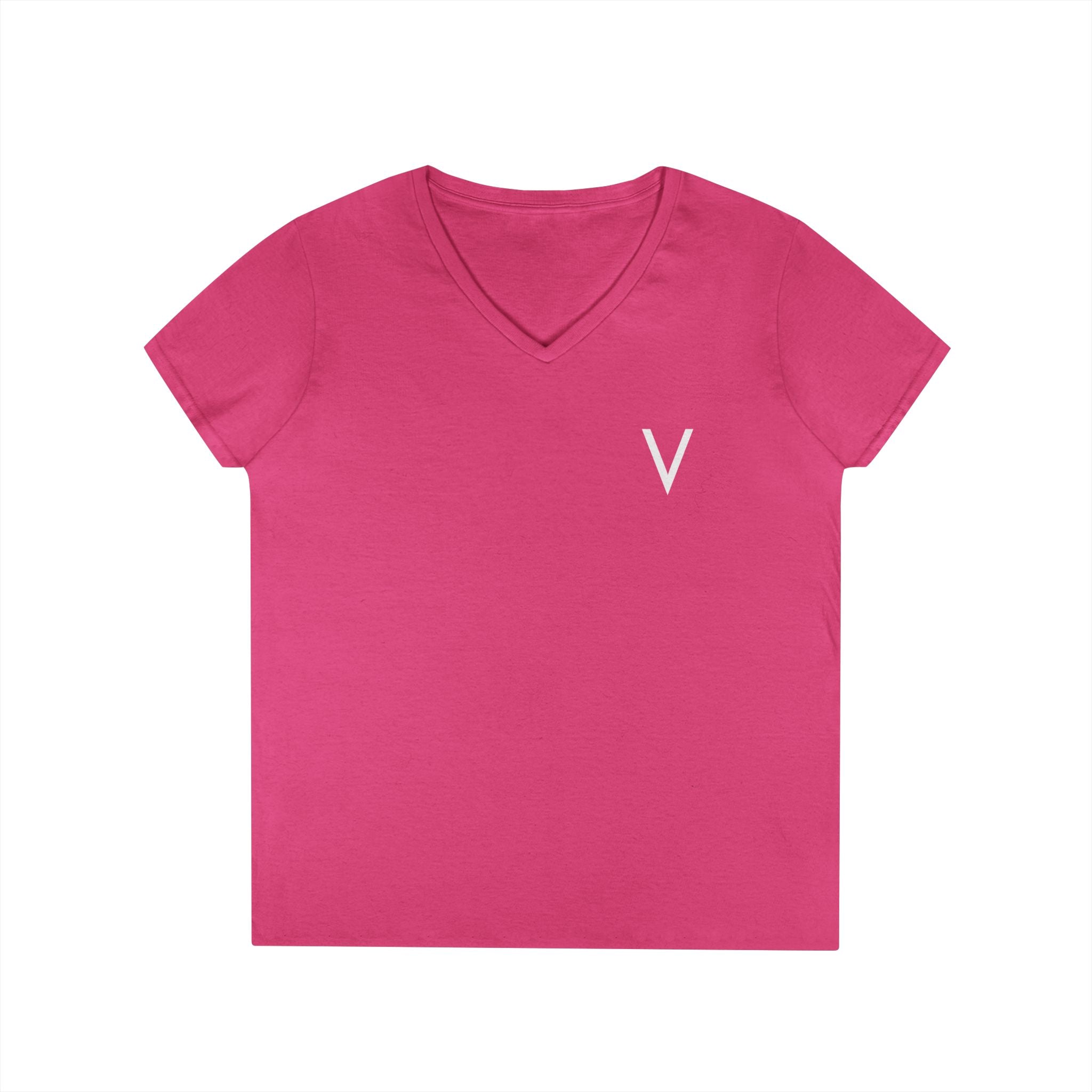 Velan Women's Minimalist V-Neck Tee