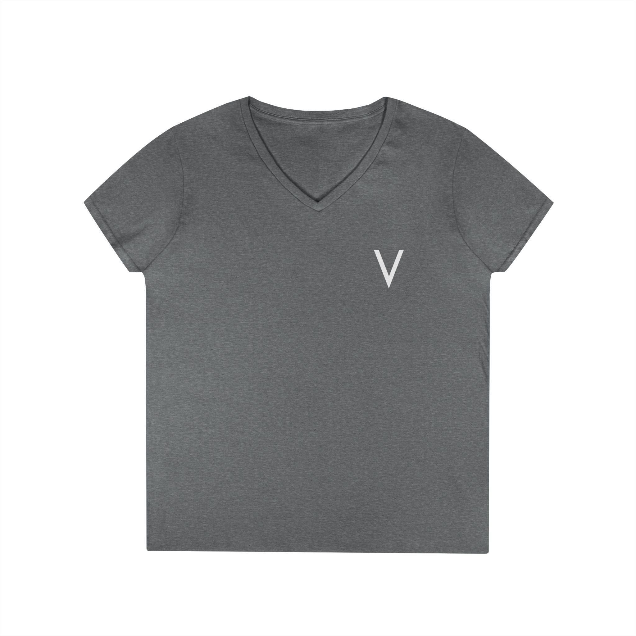 Velan Women's Minimalist V-Neck Tee