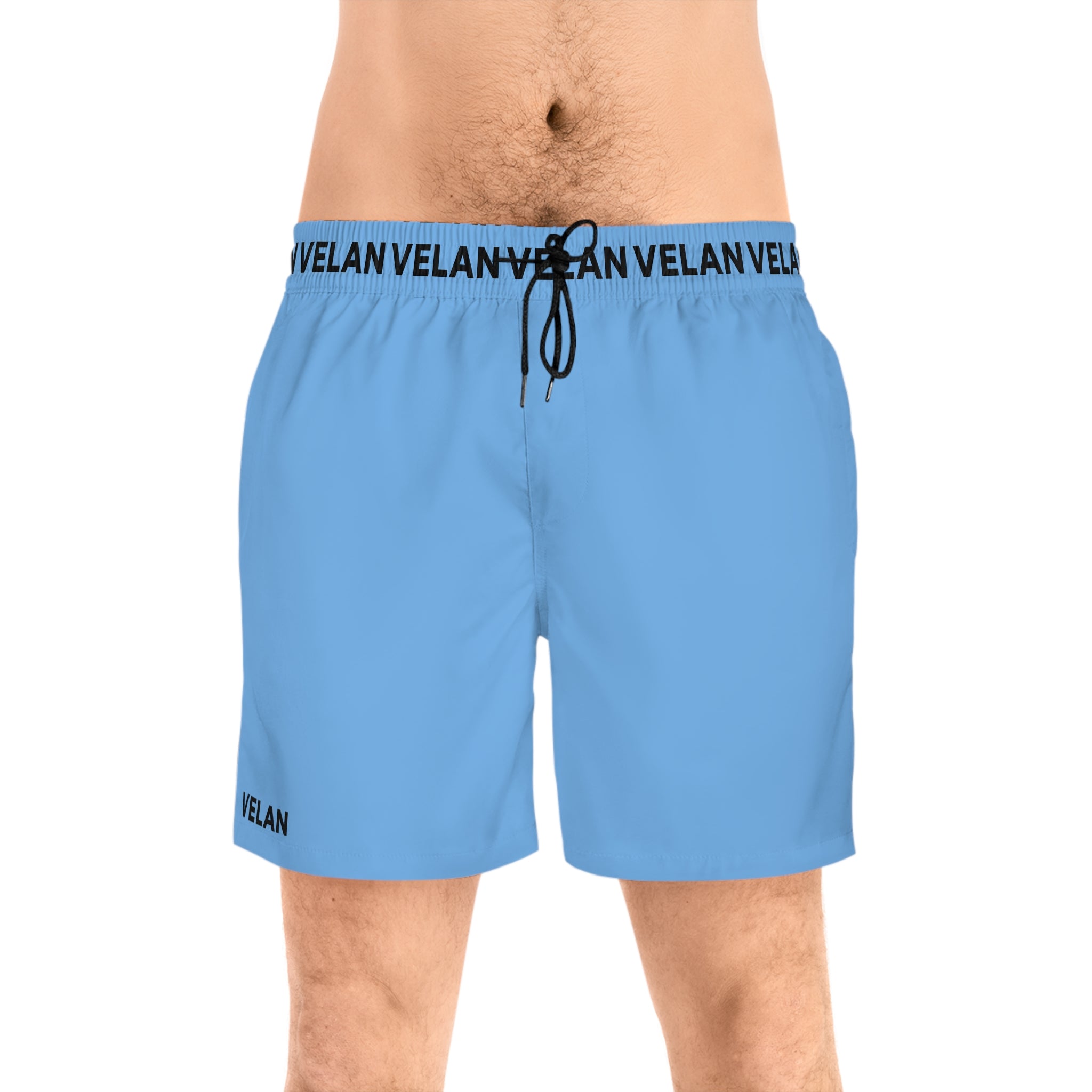 Velan Men's Blue Beach Trunks
