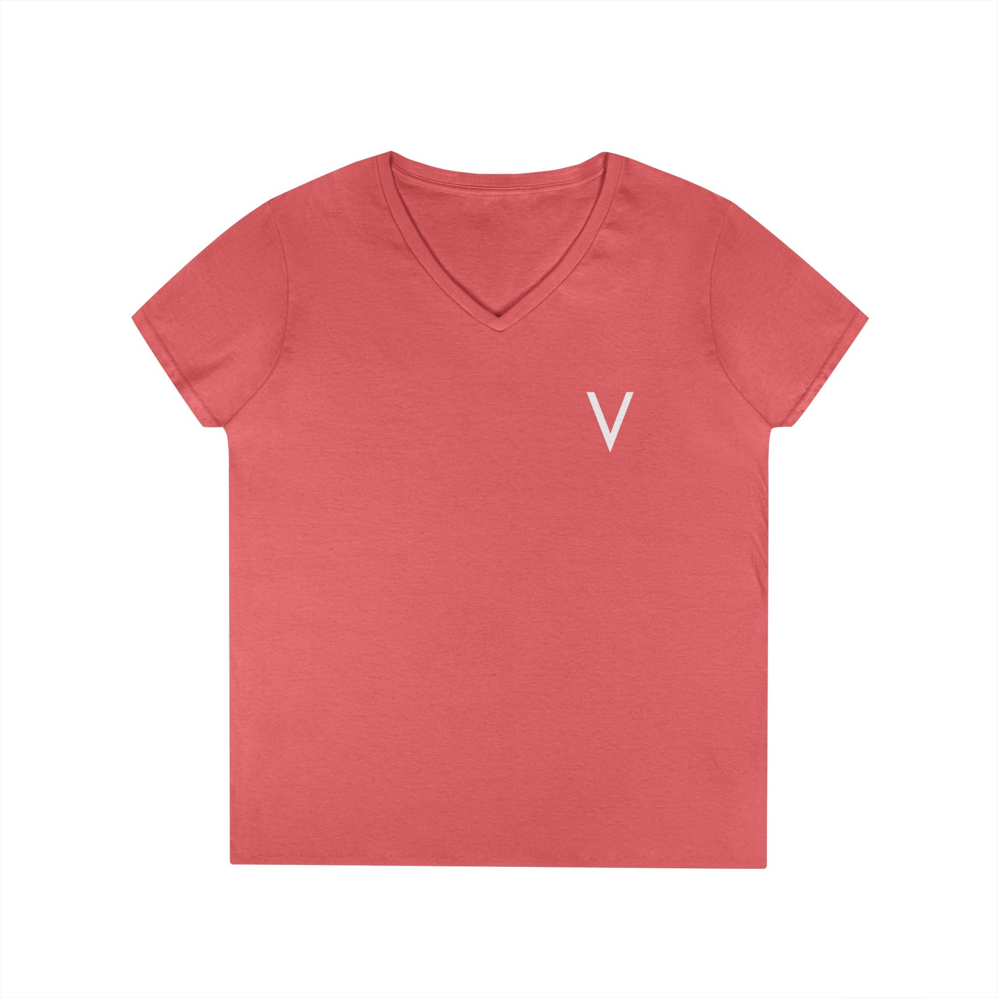 Velan Women's Minimalist V-Neck Tee