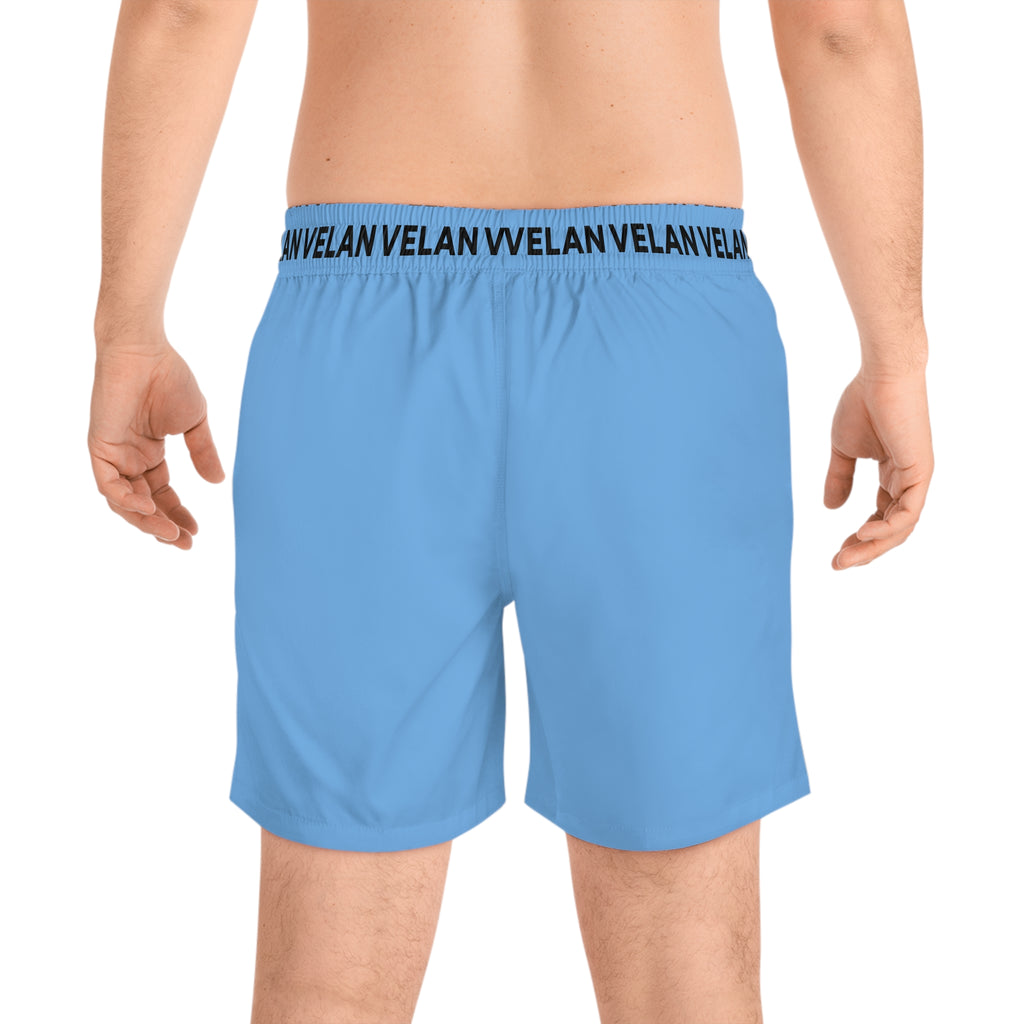 Velan Men's Blue Beach Trunks