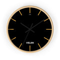 Velan Black & Gold Wall Clock
