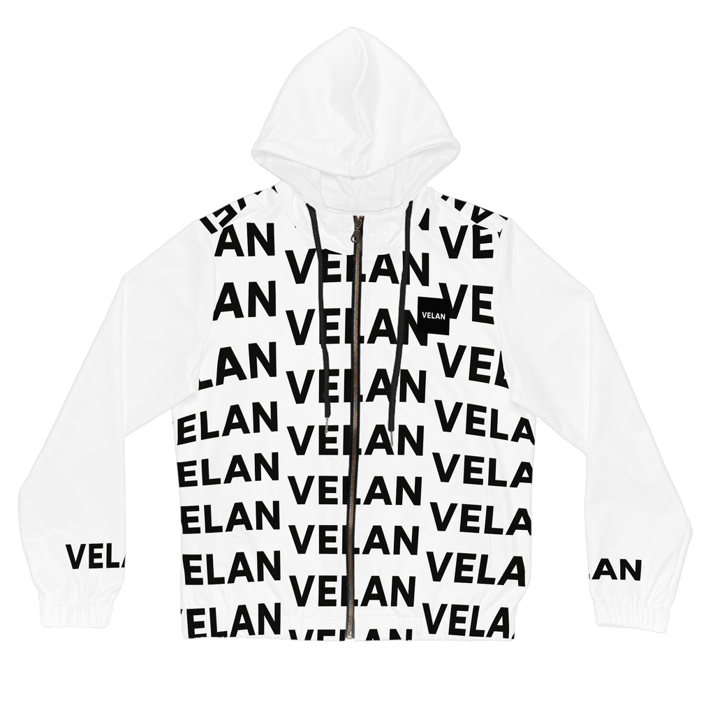 Velan Women’s Bold Monogram Full-Zip Hoodie