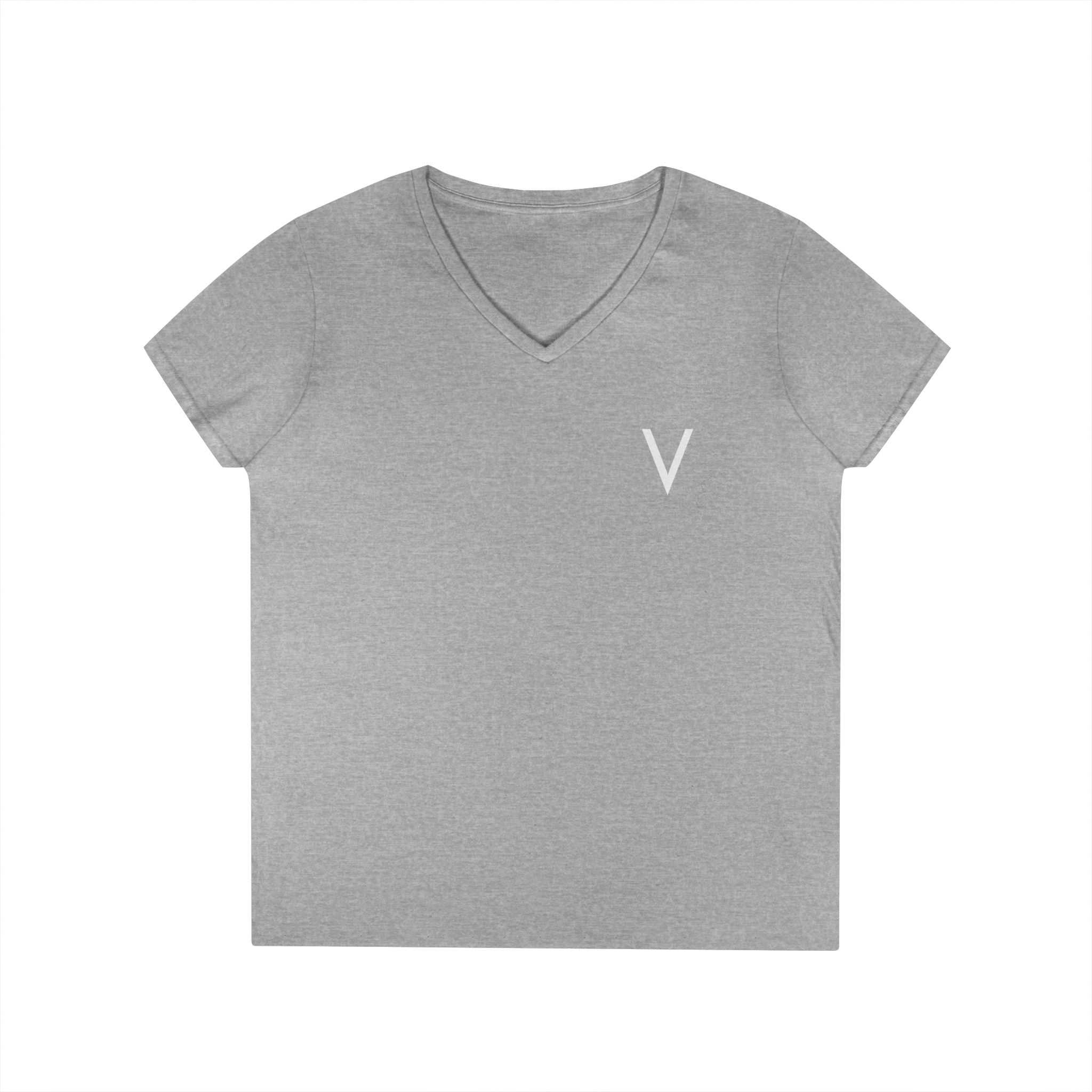 Velan Women's Minimalist V-Neck Tee