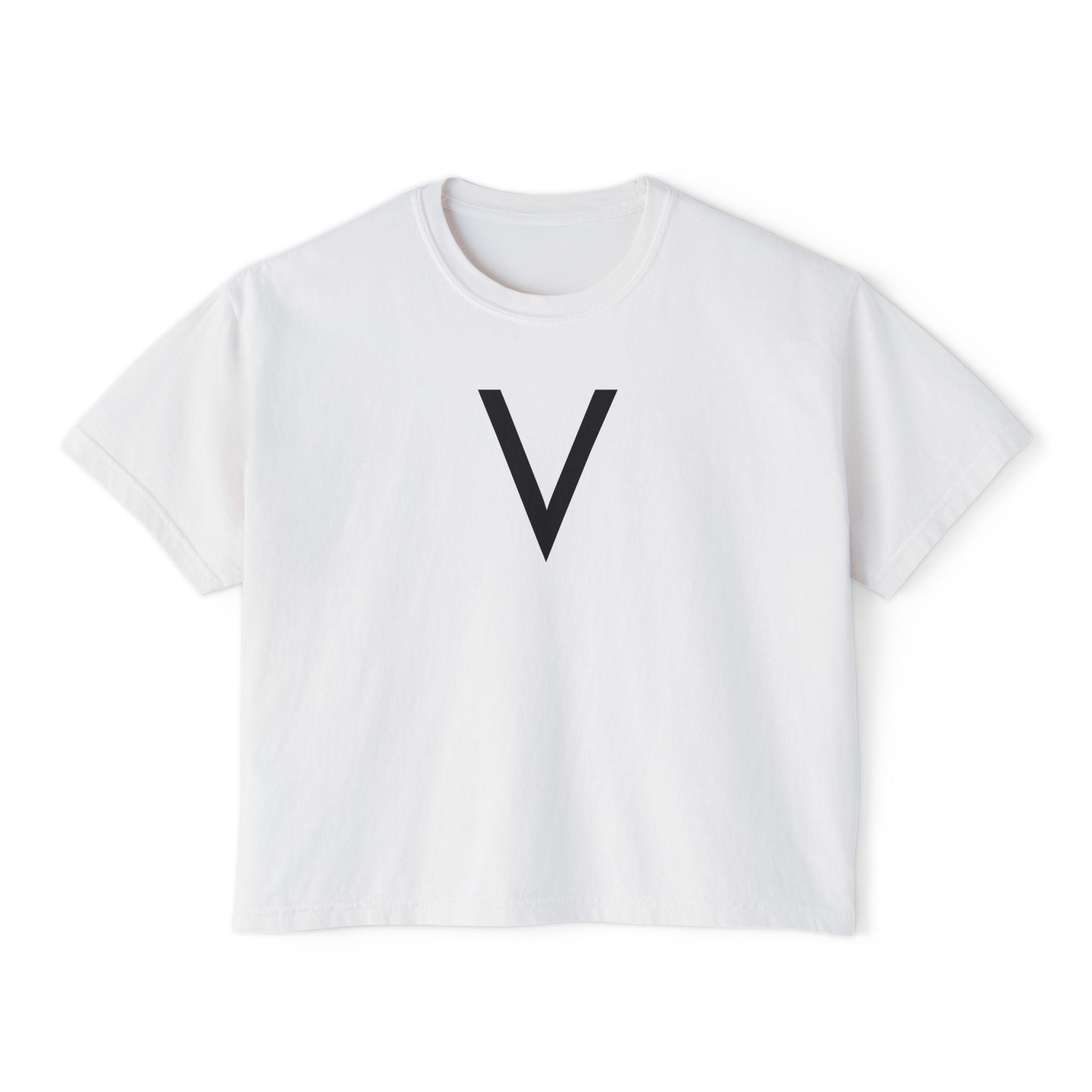 Velan Women's Minimalist Boxy Tee